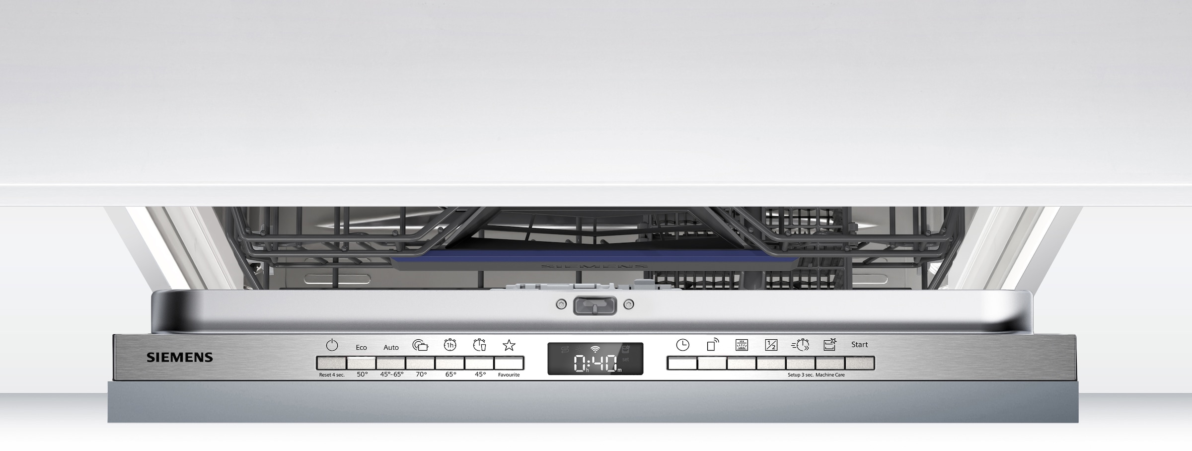 SIEMENS vollintegrierbarer Geschirrspüler iQ300 »SX63HX16AE« 13 tlg. Maßgedecke