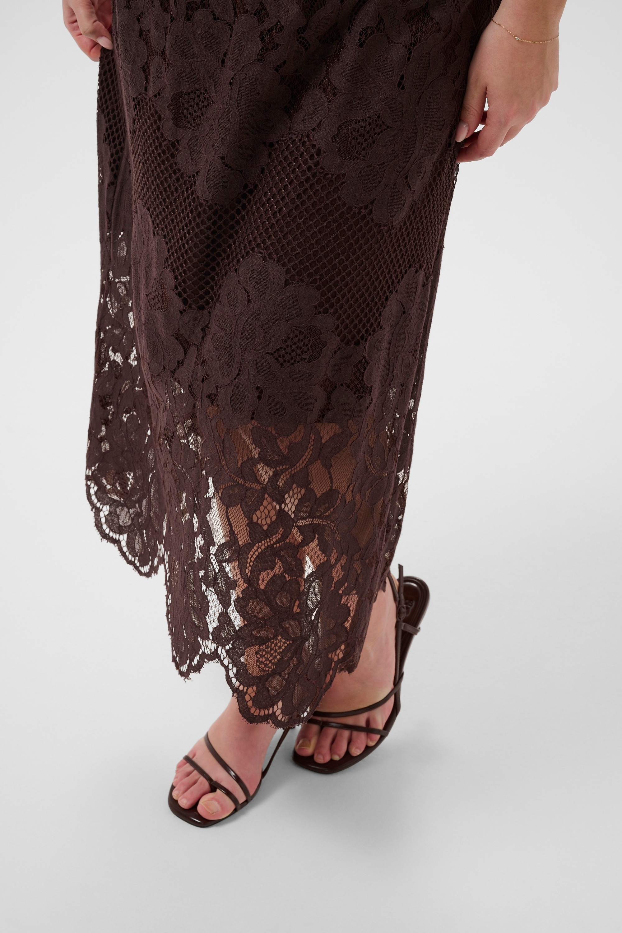 KAFFE Curve Midirock »Damen Rock KCcarley«