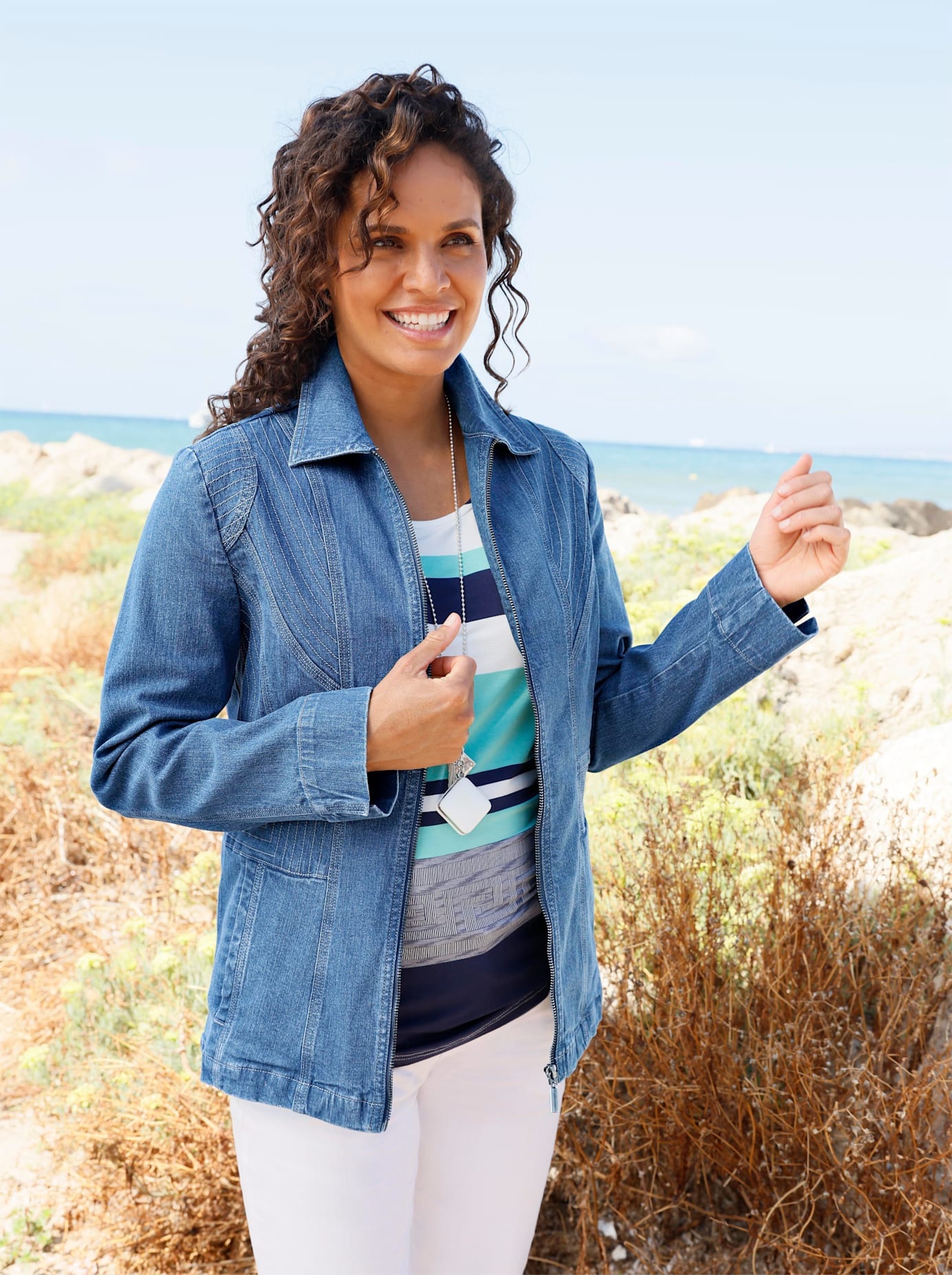 Casual Looks Jeansblazer »Jeans-Jacke«