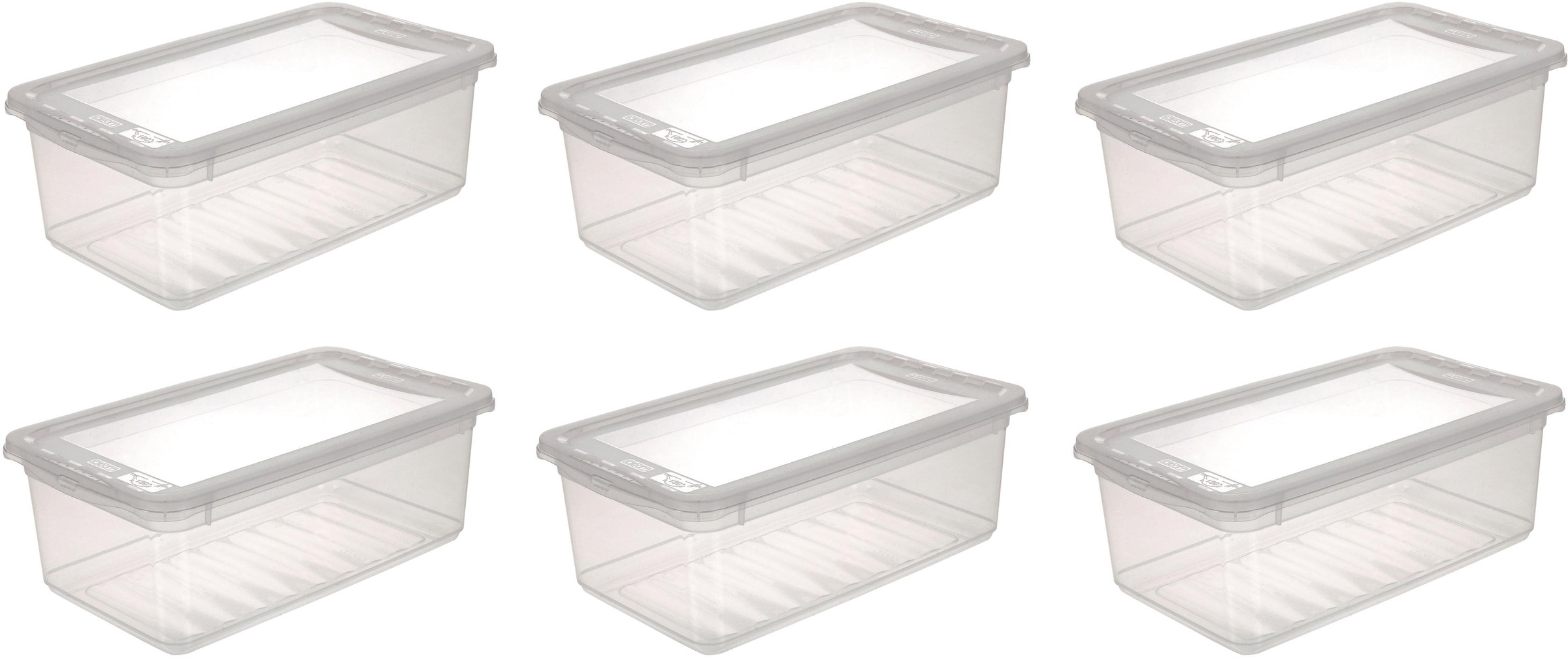 keeeper Stapelbox »bea«, (Set, 6 St.), mit Belüftungsfunktion