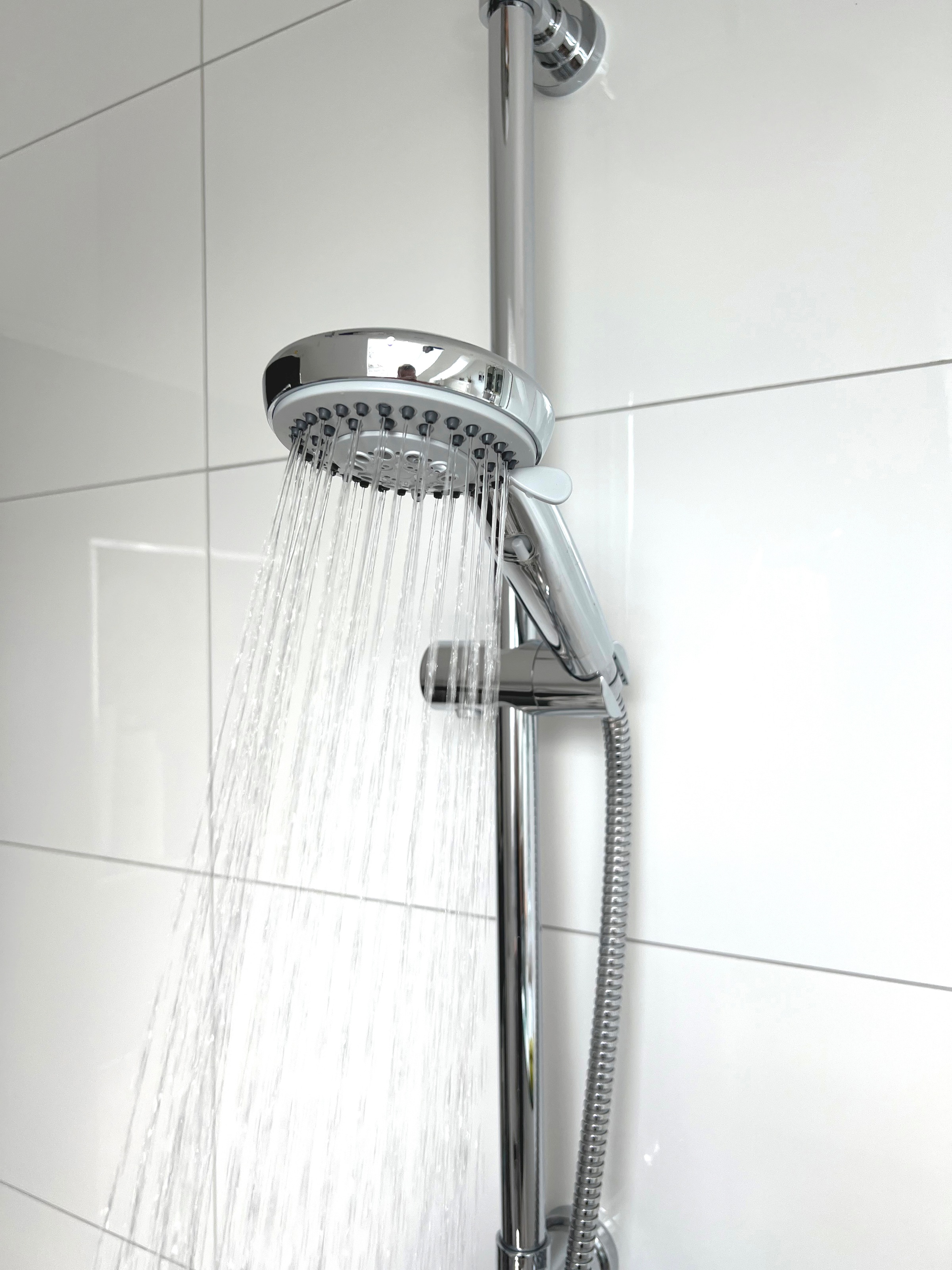 ADOB Handbrause »Vento N Stop«, (1 tlg.), 5-strahlig plus Wasserstoppfunktion, Ø 10 cm, Designklassiker
