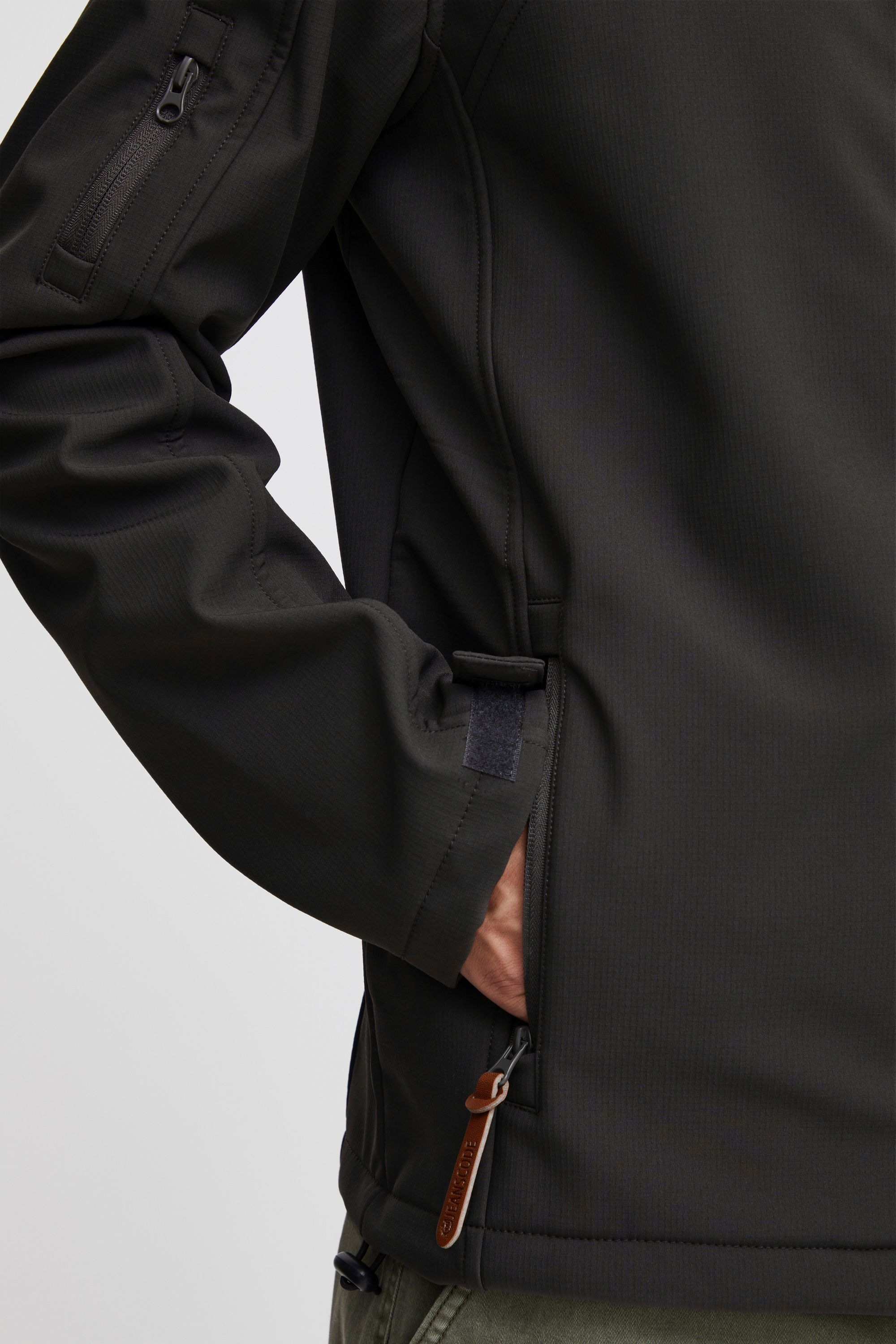 Indicode Softshelljacke »Softshelljacke IDJonas«, mit Kapuze