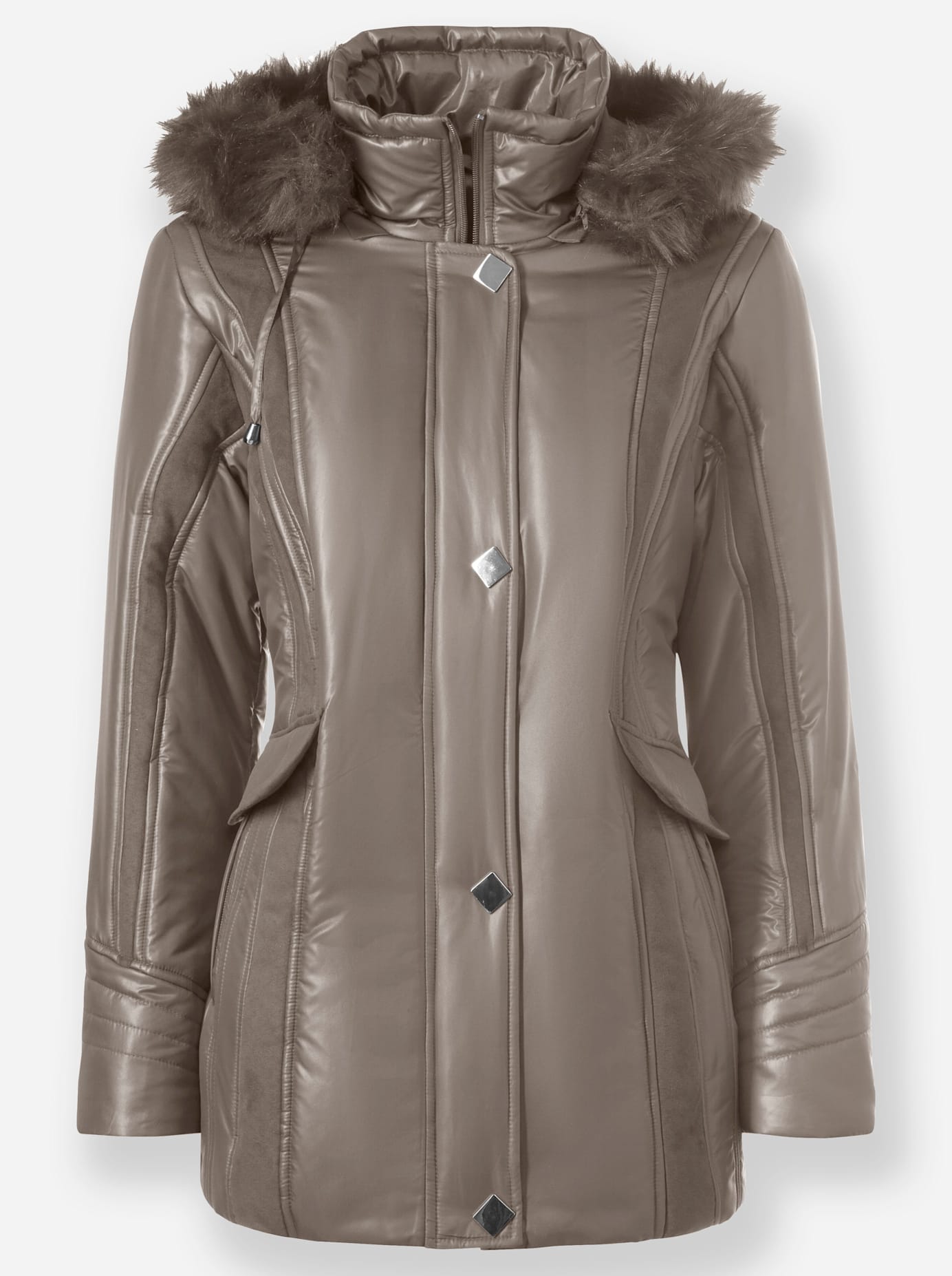 Classic Winterjacke mitKapuze