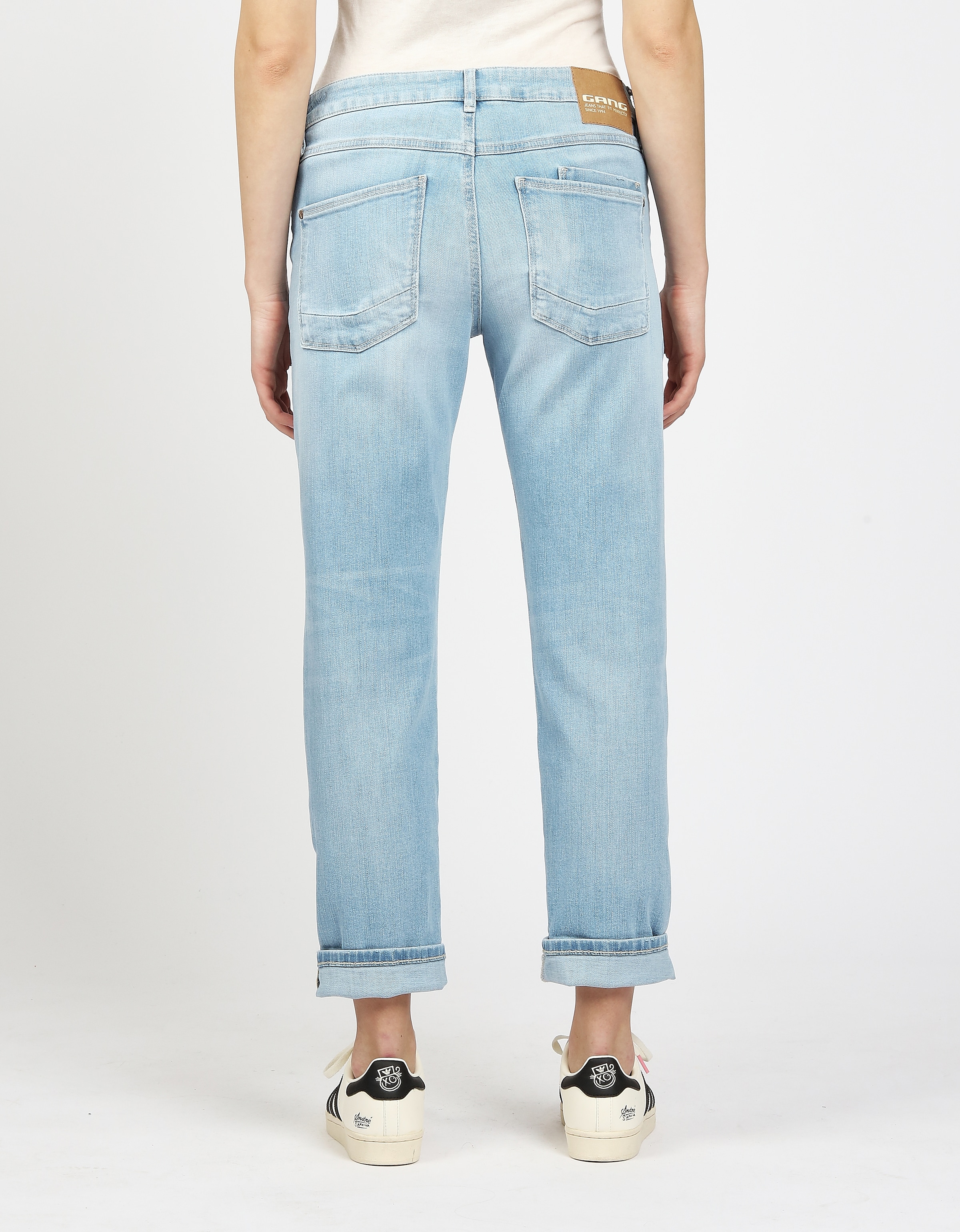 GANG Boyfriend-Jeans »94NADIA«, 5-Pocket Style mit Reißverschluss und Knopf