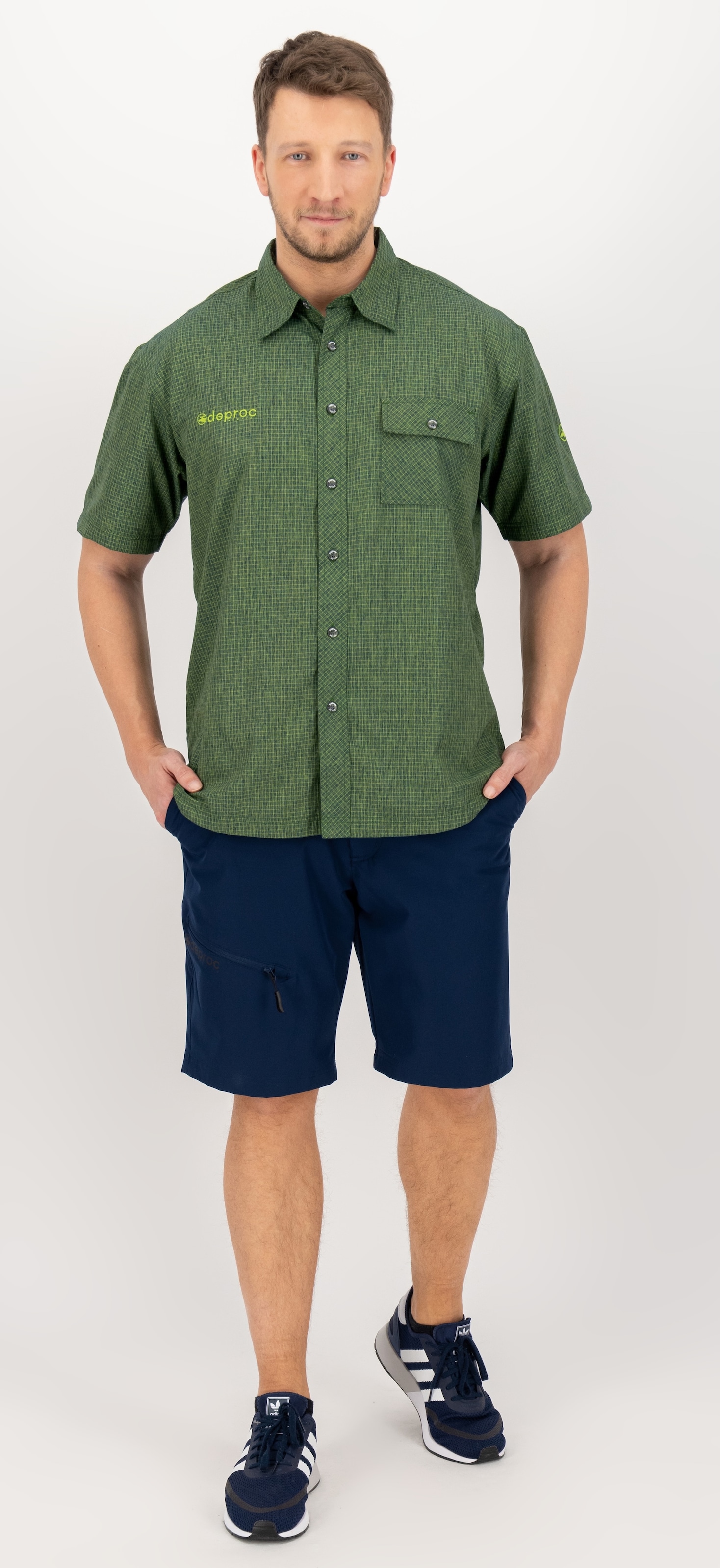 DEPROC Active Outdoorhemd »COPPER II NEW Men« auch in Großen Größen erhältlich