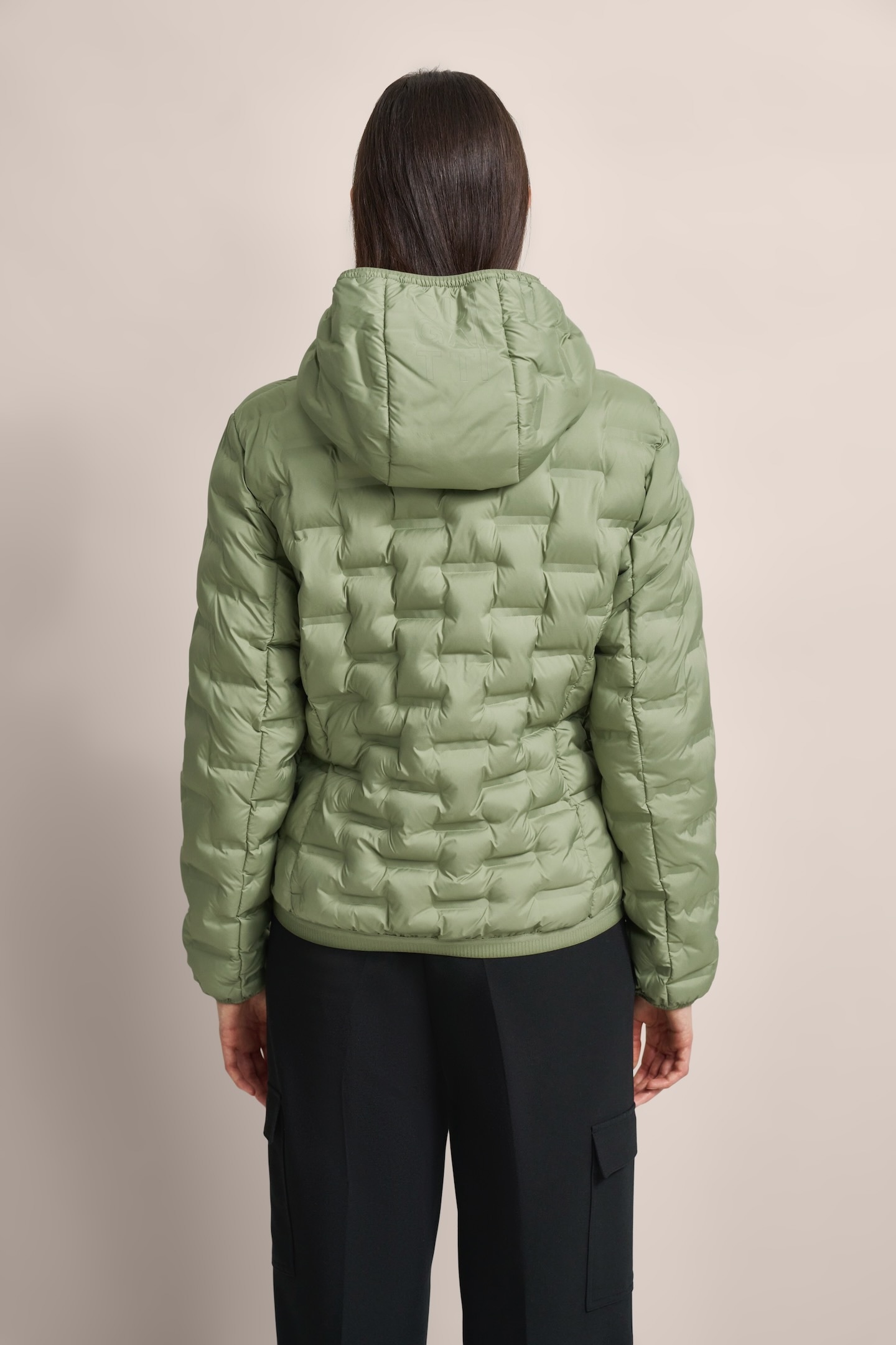 bugatti Blouson, mit Kapuze, aus recycelten Materialien