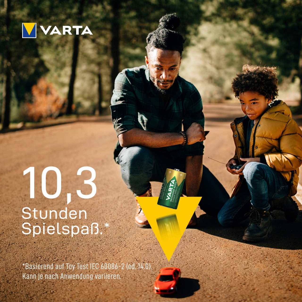 VARTA Akku »BATTERIE RECHARGEABLE AKKU C 3000MAH V«, Baby, 3000 mAh, 1,2 V