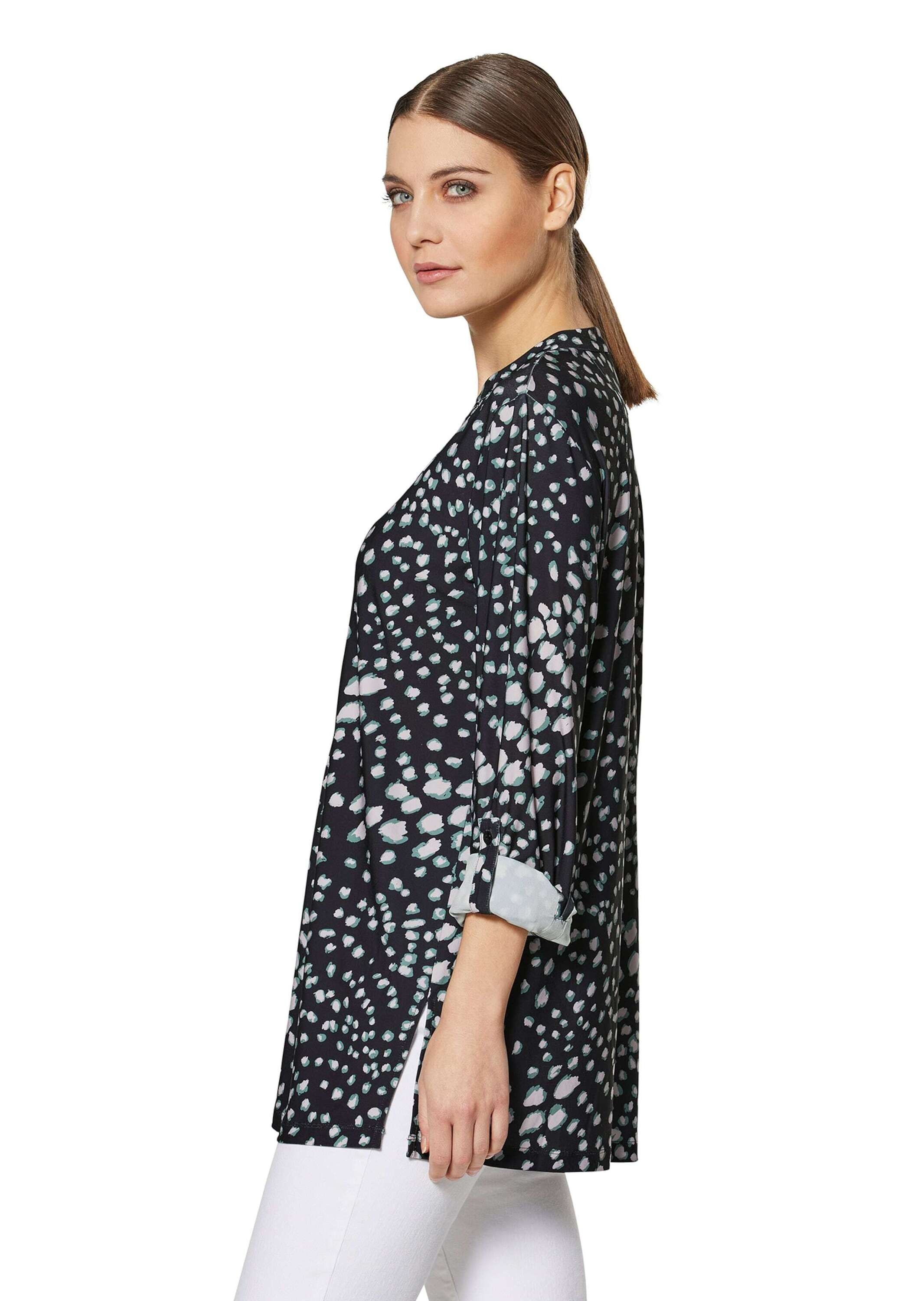 MADELEINE Langarmbluse »Longhemd Langes Hemd mit feinem«