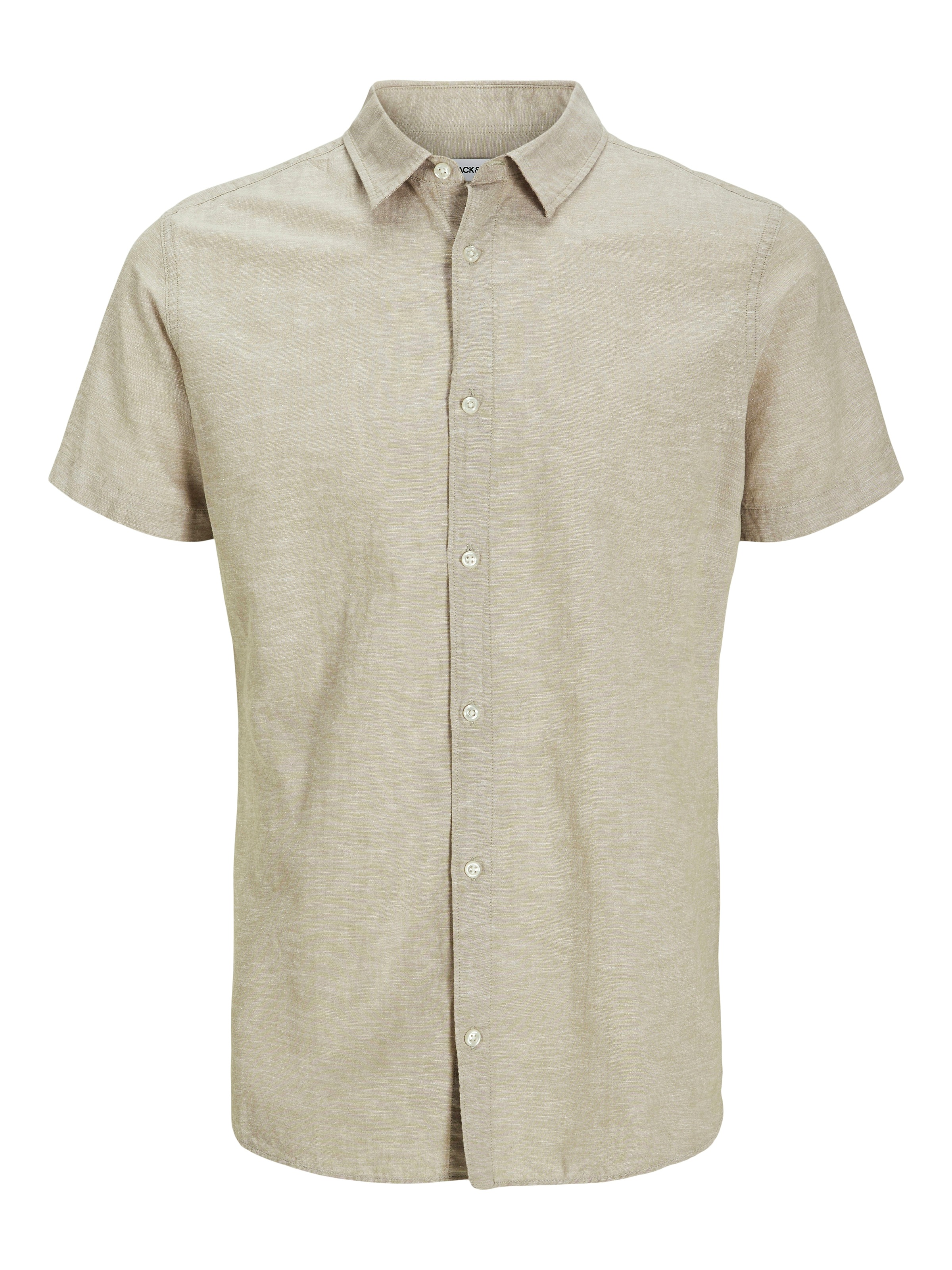 Jack & Jones Kurzarmhemd »JJEBREEZE SHIRT SS SN«, mit Hemdkragen