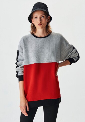 LTB Longsweatshirt »RAWEXO«, mit mehrfarbig abgesetzten Kontrast-Details kaufen