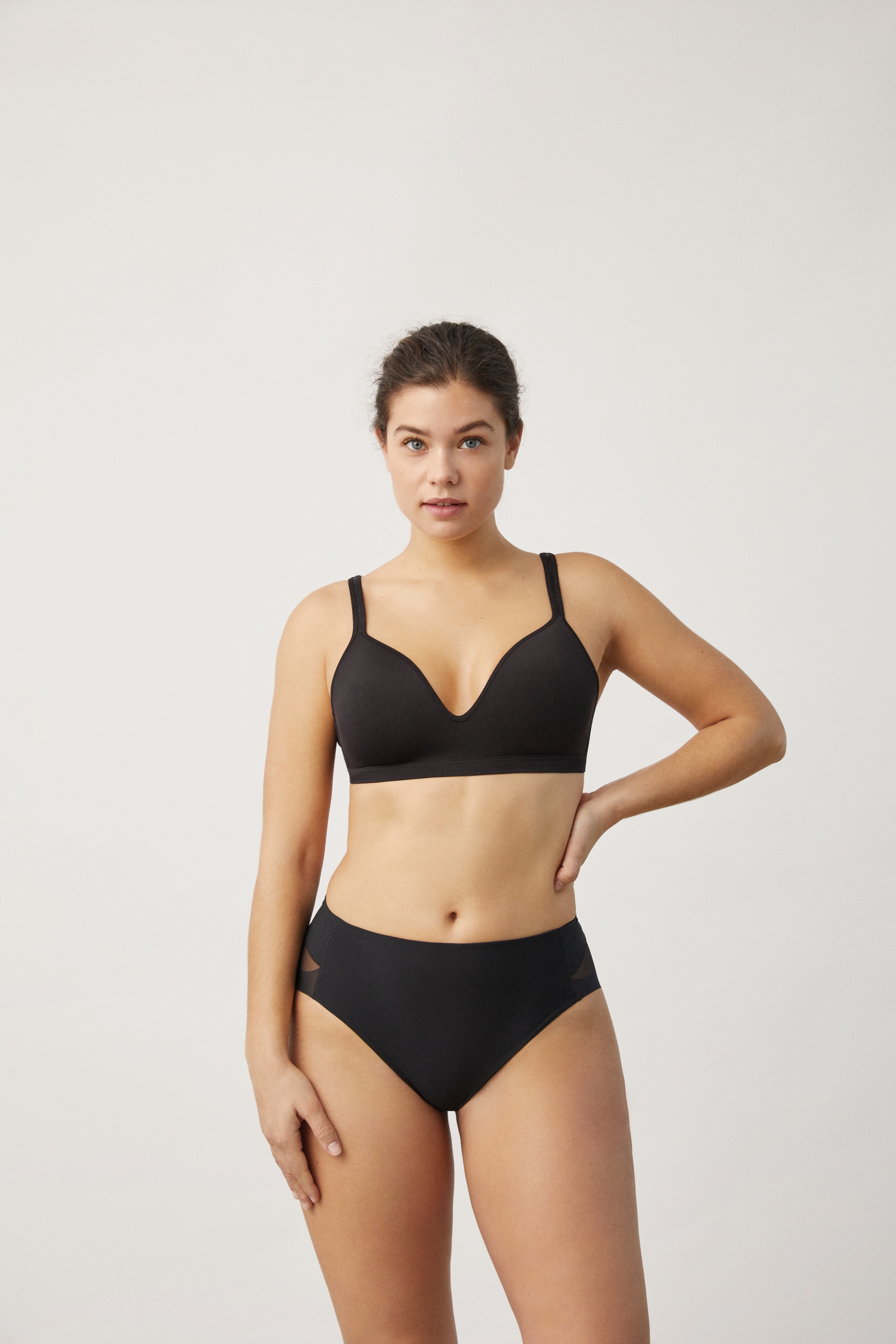 YSABEL MORA Shapingslip, (2er Pack), elastisch, Mesh, mittlerer Form-Effekt, Tüll