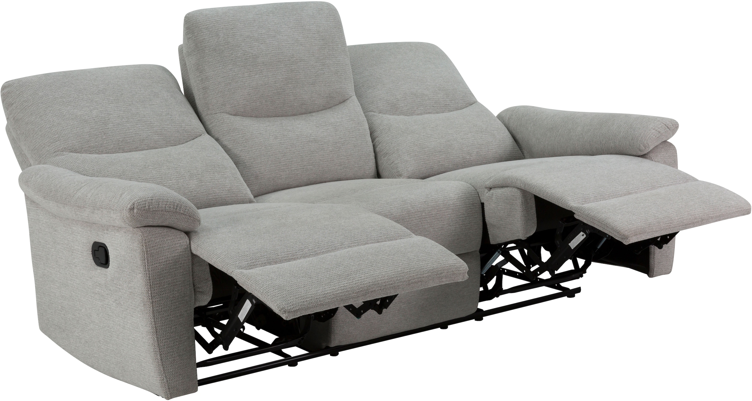 Home affaire 3-Sitzer 105°-150° Relax- und Liegeposition, Federkernpolsterung