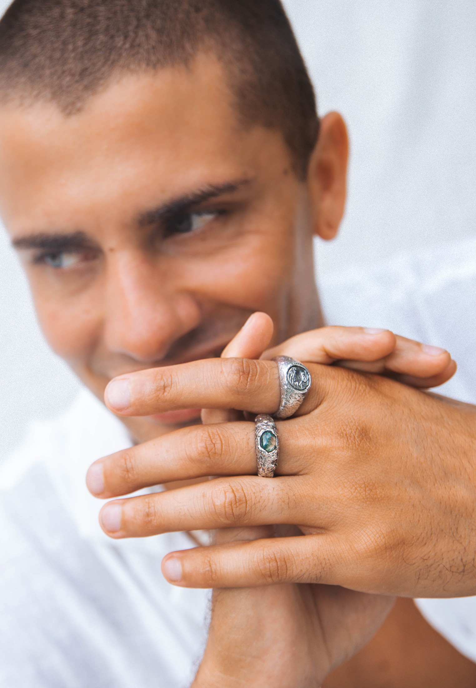 HAZE & GLORY Siegelring »Ring Moos Ring«