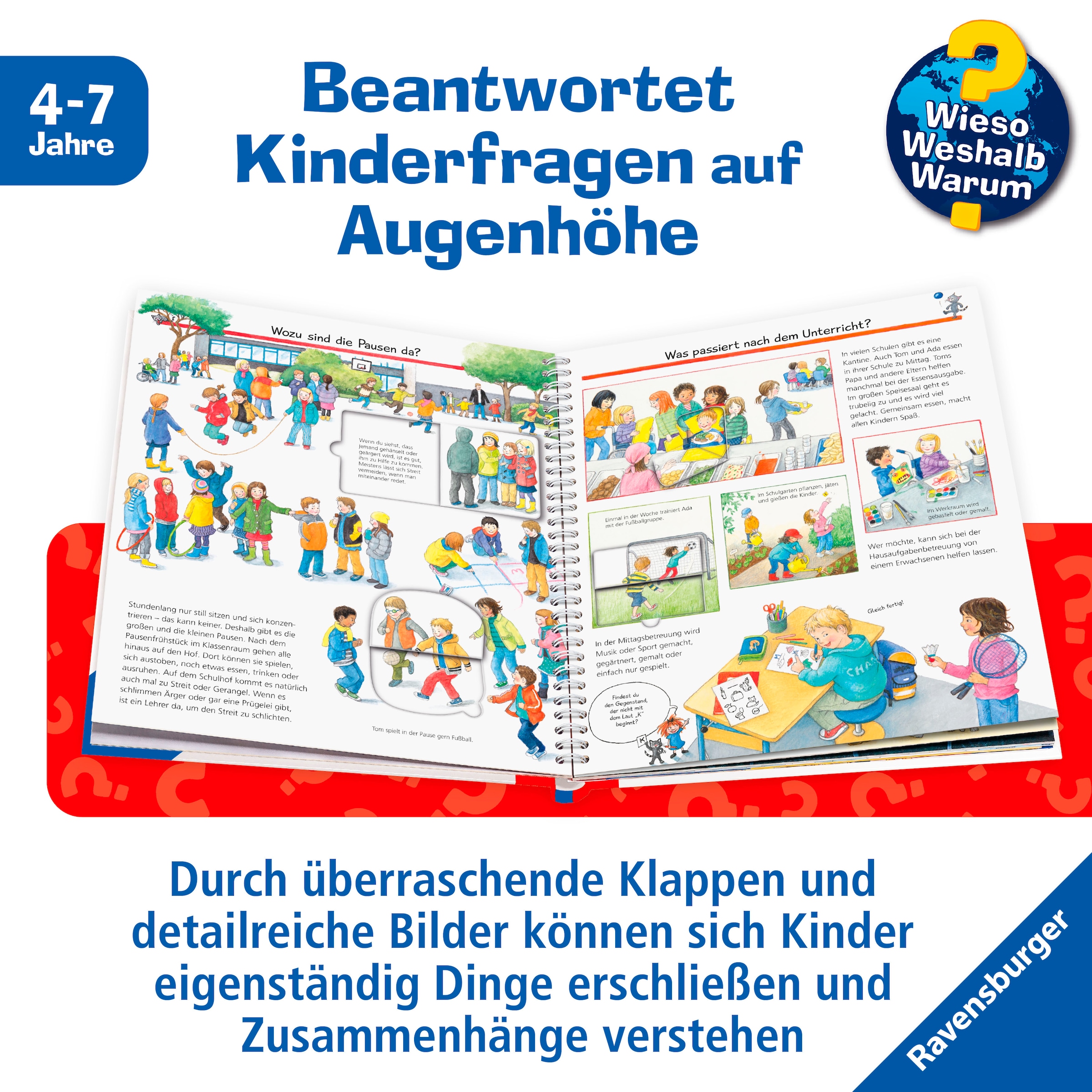 Ravensburger Buch »Wieso? Weshalb? Warum?, Band 14: Ich komme in die Schule«, Made in Europe