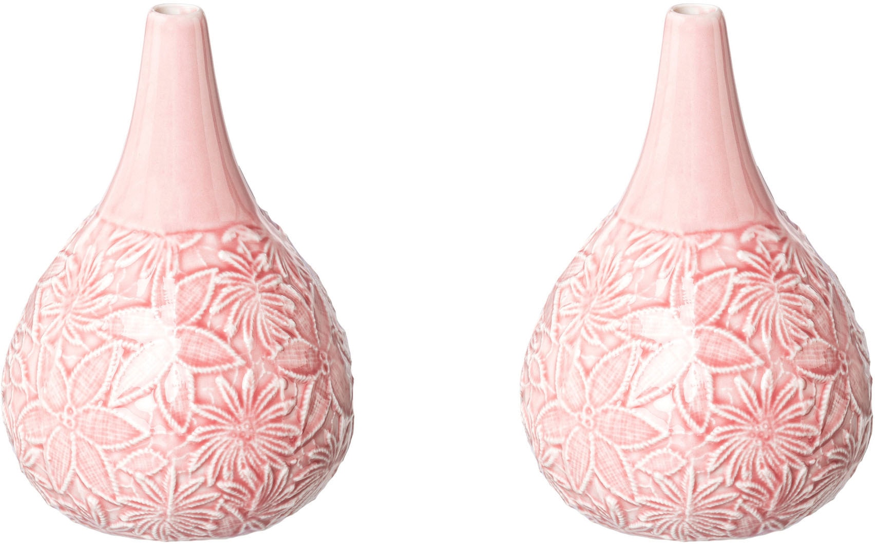 Creativ home Tischvase Vase Porzellan bei OTTO aus St.), »BLOOMING«, online Blütendesign, 2 (Set, mit