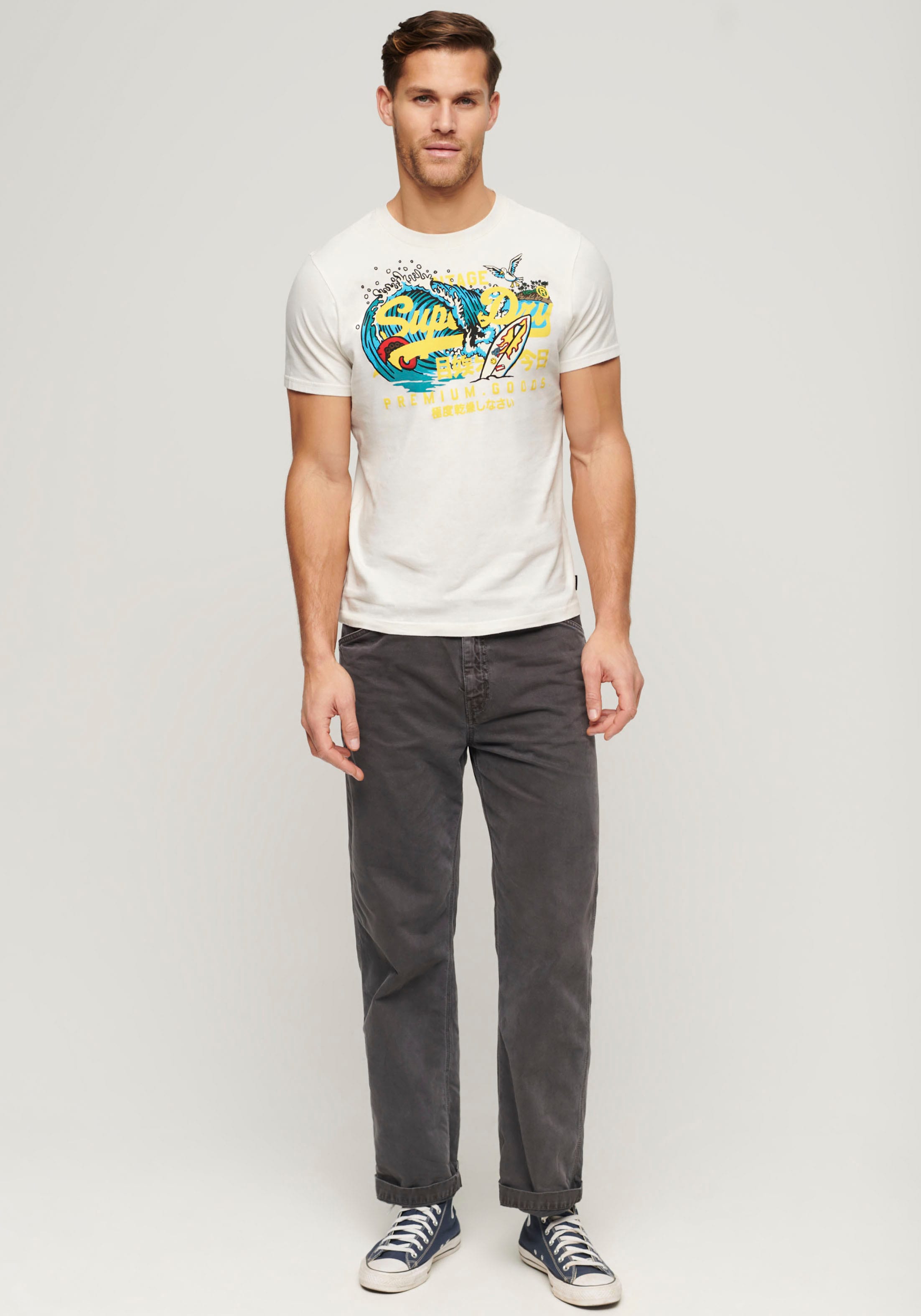 Superdry Print-Shirt »SD-LA VL GRAPHIC T SHIRT«