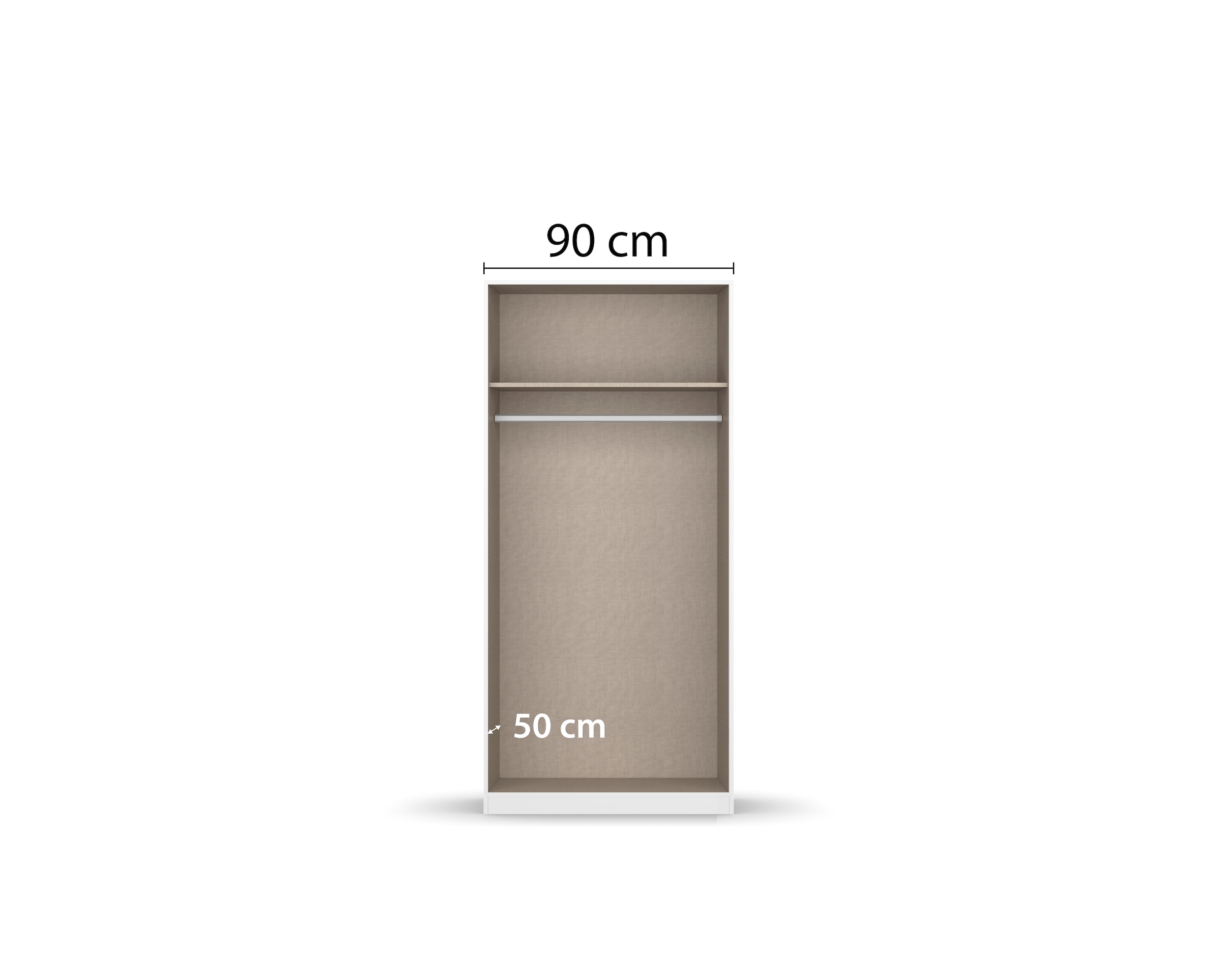 rauch Kleiderschrank »Marlene«, (in 3 verschiedenen Ausstattungen BASIC/CLASSIC/PREMIUM), in 3 Breiten 91/136/181 cm im Landhaus-Stil MADE IN GERMANY
