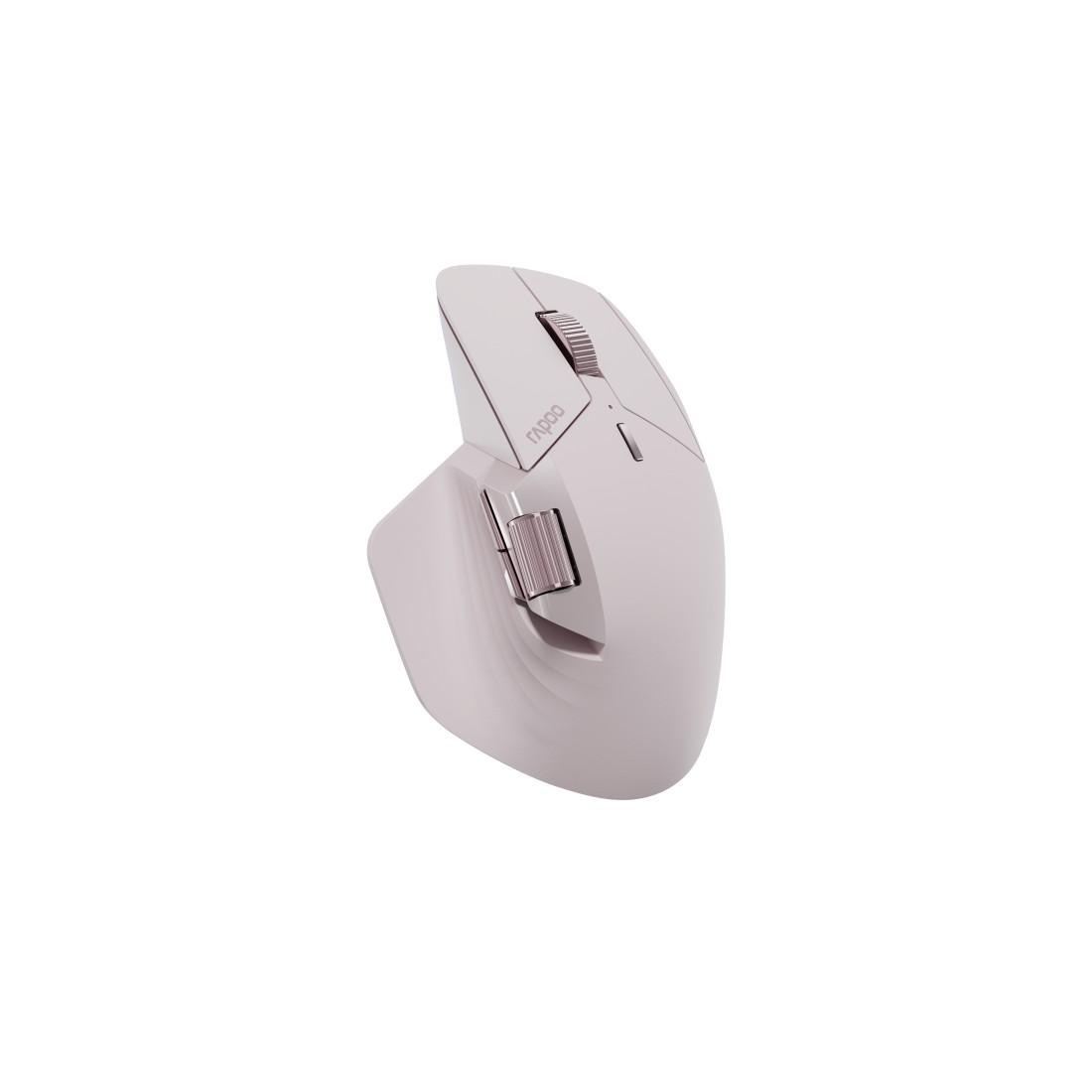 Rapoo ergonomische Maus »MT760L, Kabellose Multi-Mode-Maus« Bluetooth | Funk