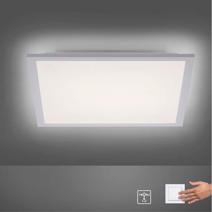 Brilliant LED Panel »Buffi«, 1 flammig-flammig, 120 x 30 cm, 4000 lm,  kaltweiß, Metall/Kunststoff, weiß bestellen bei OTTO