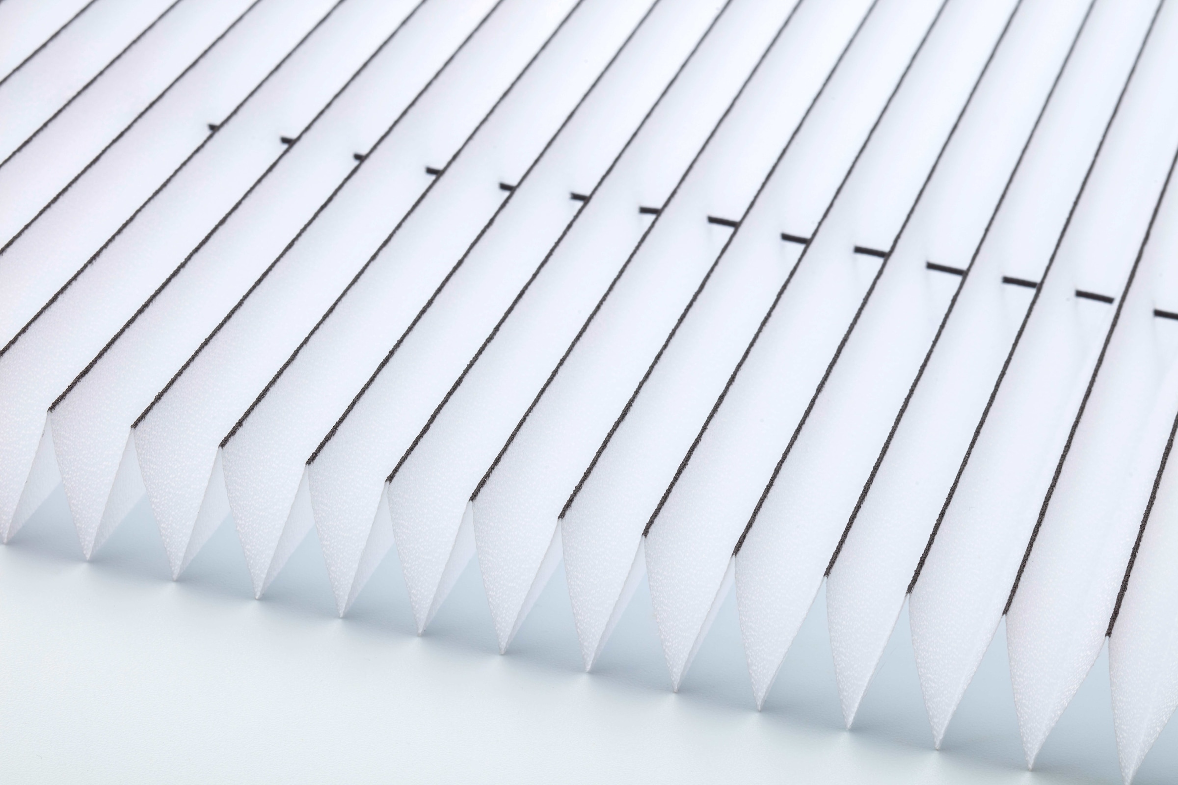 K-HOME Plissee »Klemmfix FLORIDA Stripe mit patentiertem Design« Lichtschutz ohne Bohren verspannt patentiertes Design