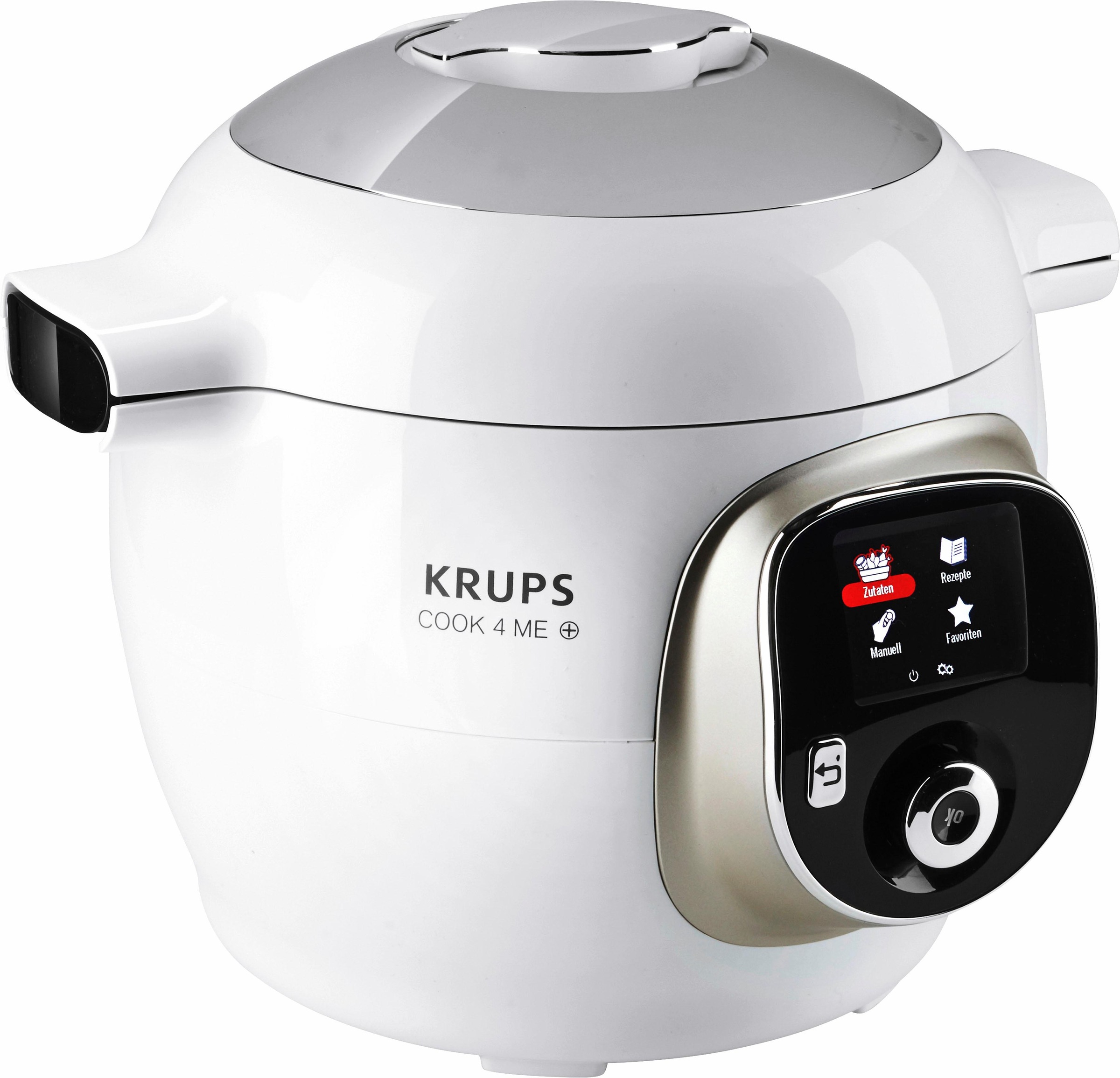 Krups Multikocher »CZ7101 Cook4Me OTTO Kapazität, Dampfgaren, Schnellkochtopf, Shop Rezepte, digitale Anbraten +«, 6L Online im jetzt