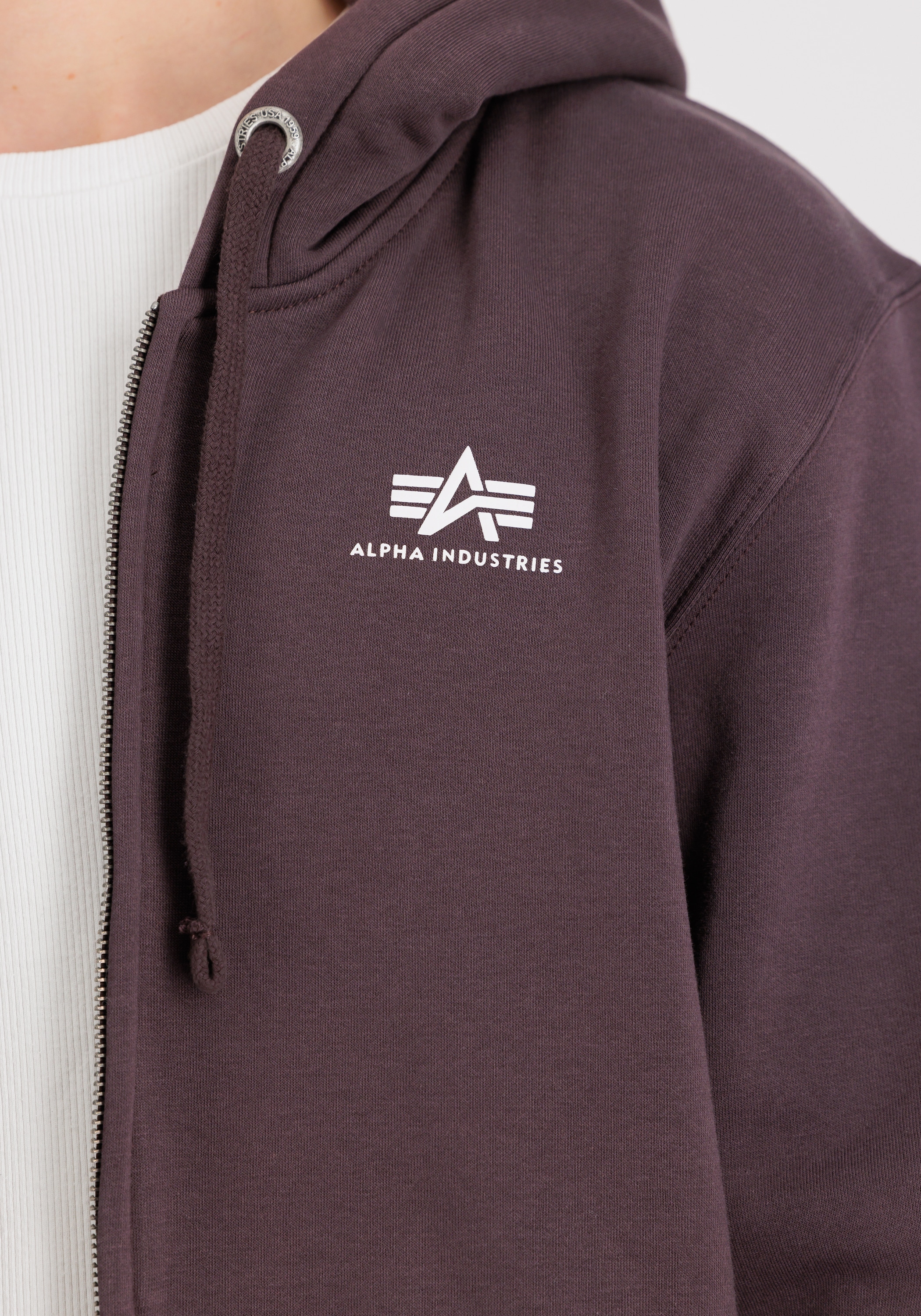 Alpha Industries Hoodie »Basic Zip Hoodie SL«
