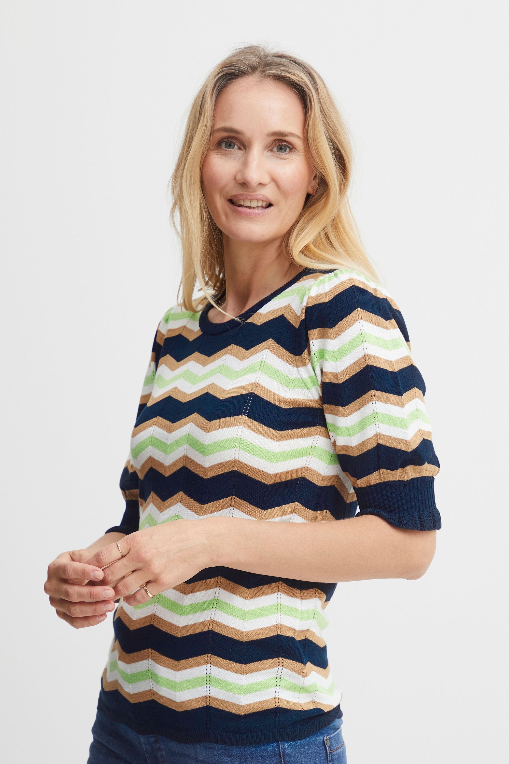 fransa Strickfleece-Pullover »Strickpullover FRFlorian«
