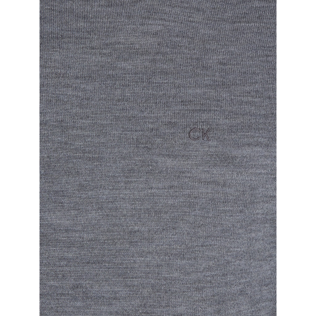 Calvin Klein Rundhalspullover »SUPERIOR WOOL CREW NECK SWEATER«