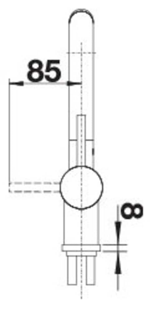 Blanco Küchenarmatur »LINUS«, Rohrauslauf