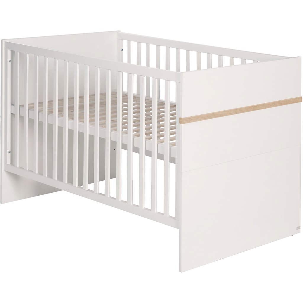 roba® Babyzimmer-Komplettset »Pia«, (Set, 3 St., Kinderbett, Schrank, Wickelkommode), breit; mit Kinderbett, Schrank und Wickelkommode