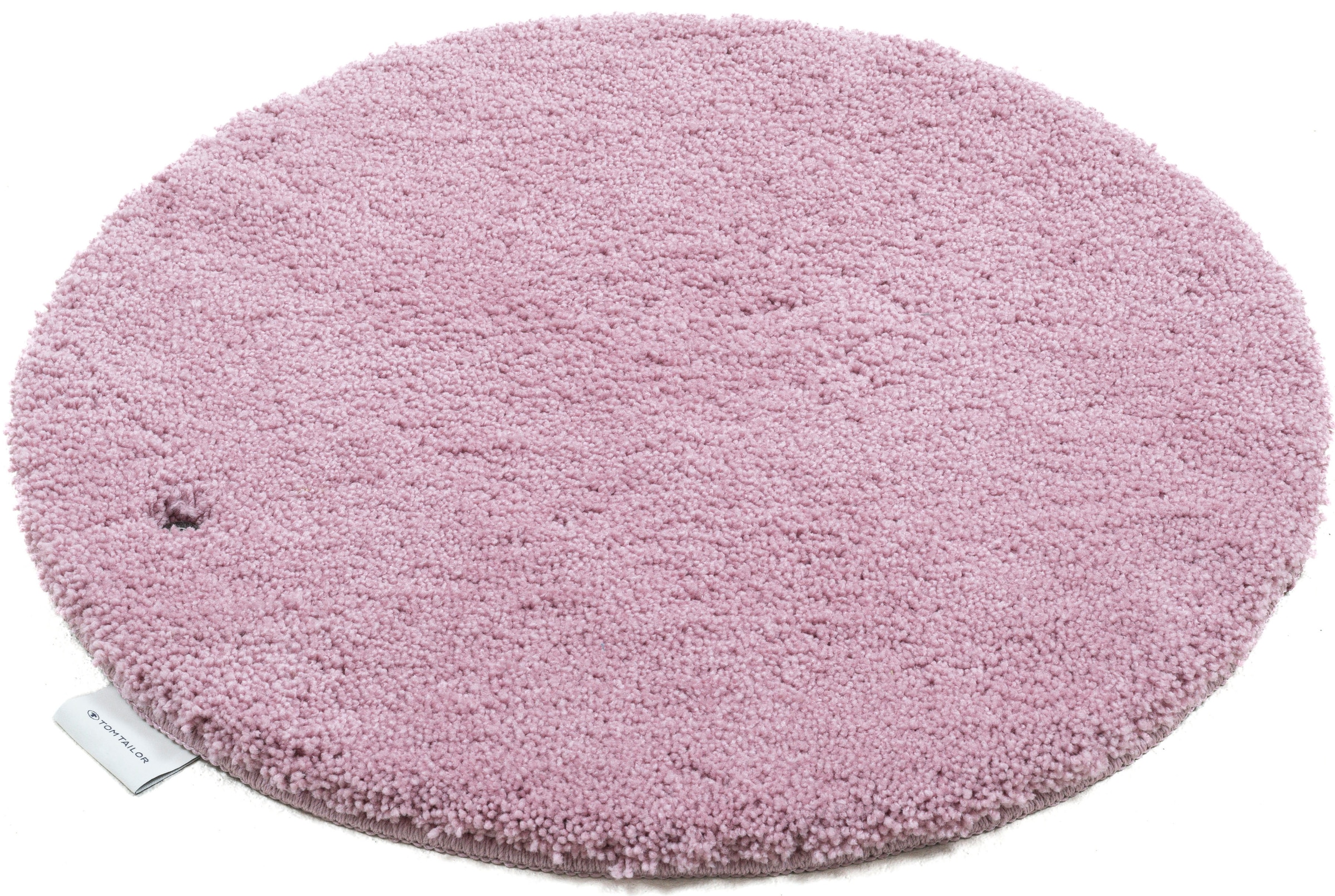 TOM TAILOR Badematte »Cozy Bath UNI«, Höhe 27 mm, rutschhemmend beschichtet, fußbodenheizungsgeeignet, Badteppich, Uni Farben, rechteckig, rund und oval erhältlich