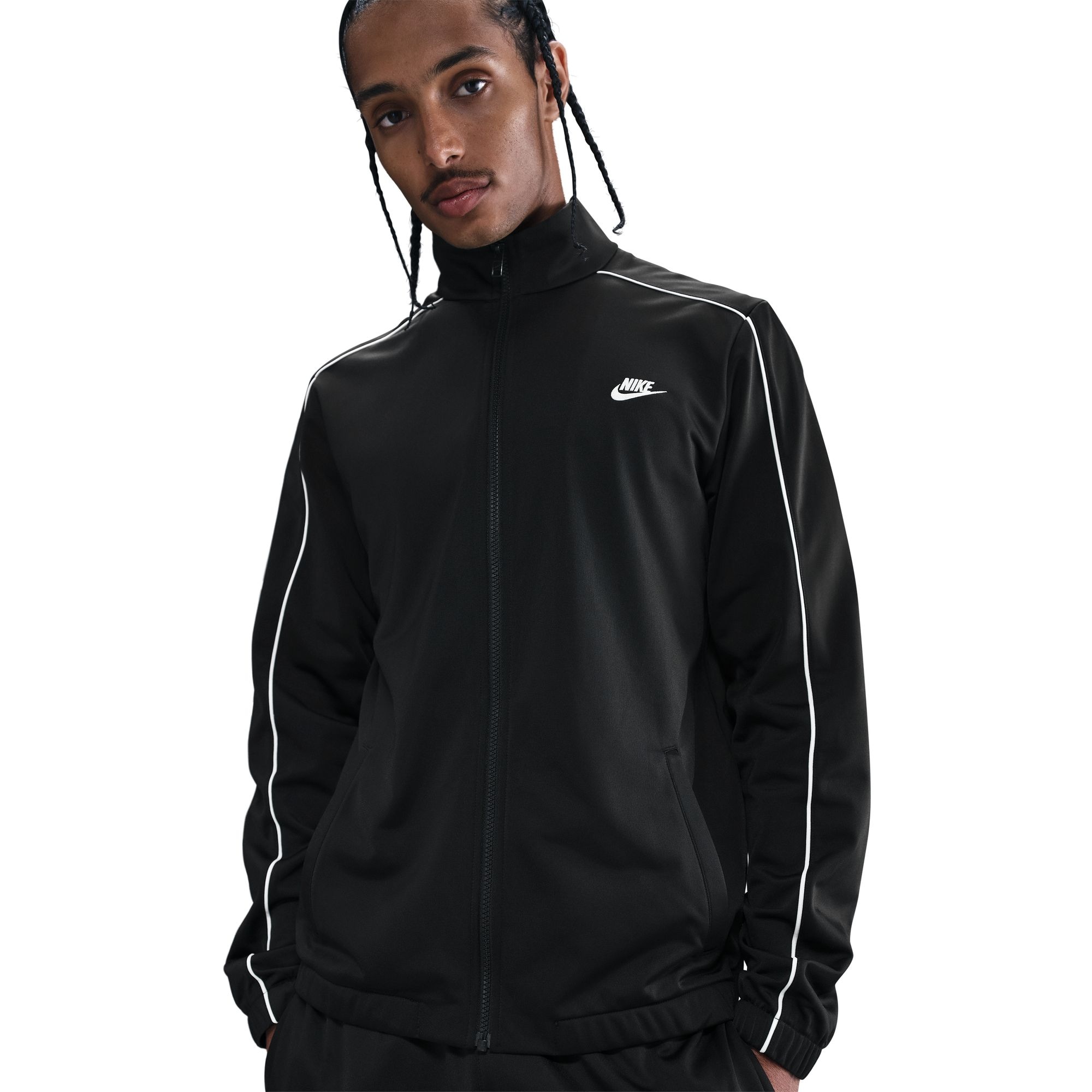 Nike Sportswear Trainingsanzug »Nike Sportswear Club Men's Poly-Knit Tracksuit« mit leichtem Material, in Poly-Knit-Ausführung, aus Polyester