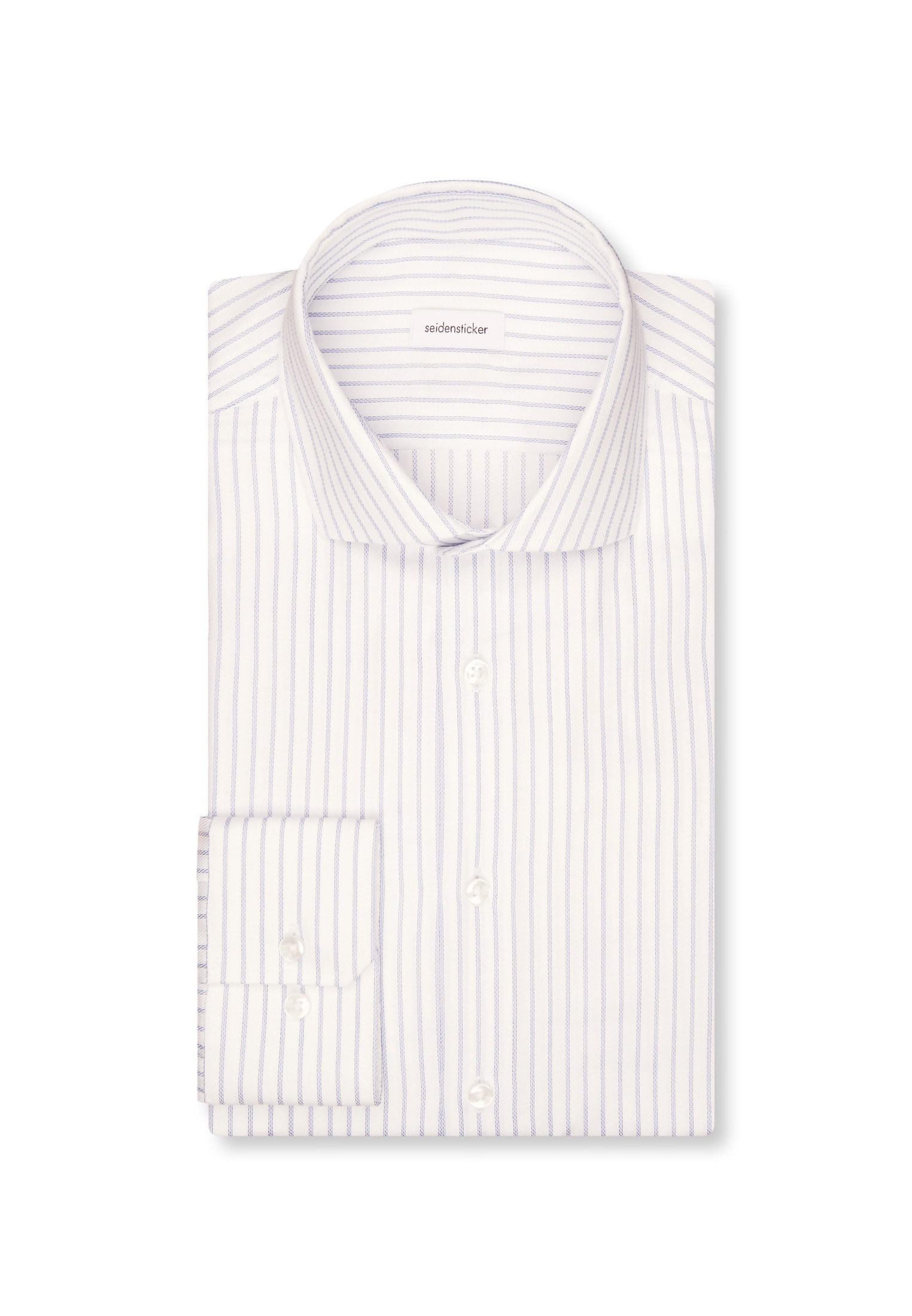 seidensticker Businesshemd »Slim« Slim Langarm Kentkragen Streifen