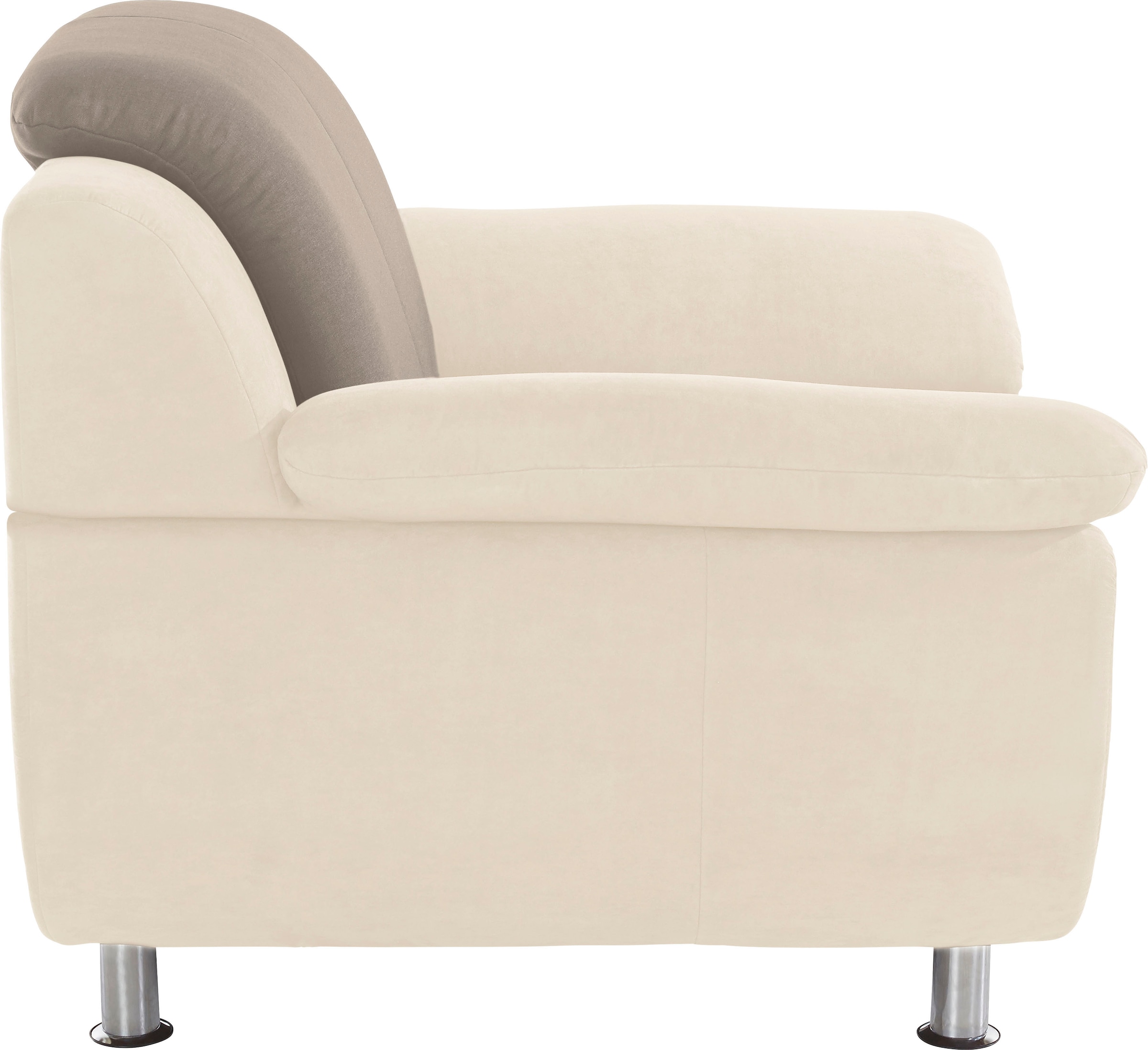 TRENDMANUFAKTUR Sessel »Rondo 3, Loungesessel« wahlweise mit komfortablem Federkern, mit extra breiten Armlehnen