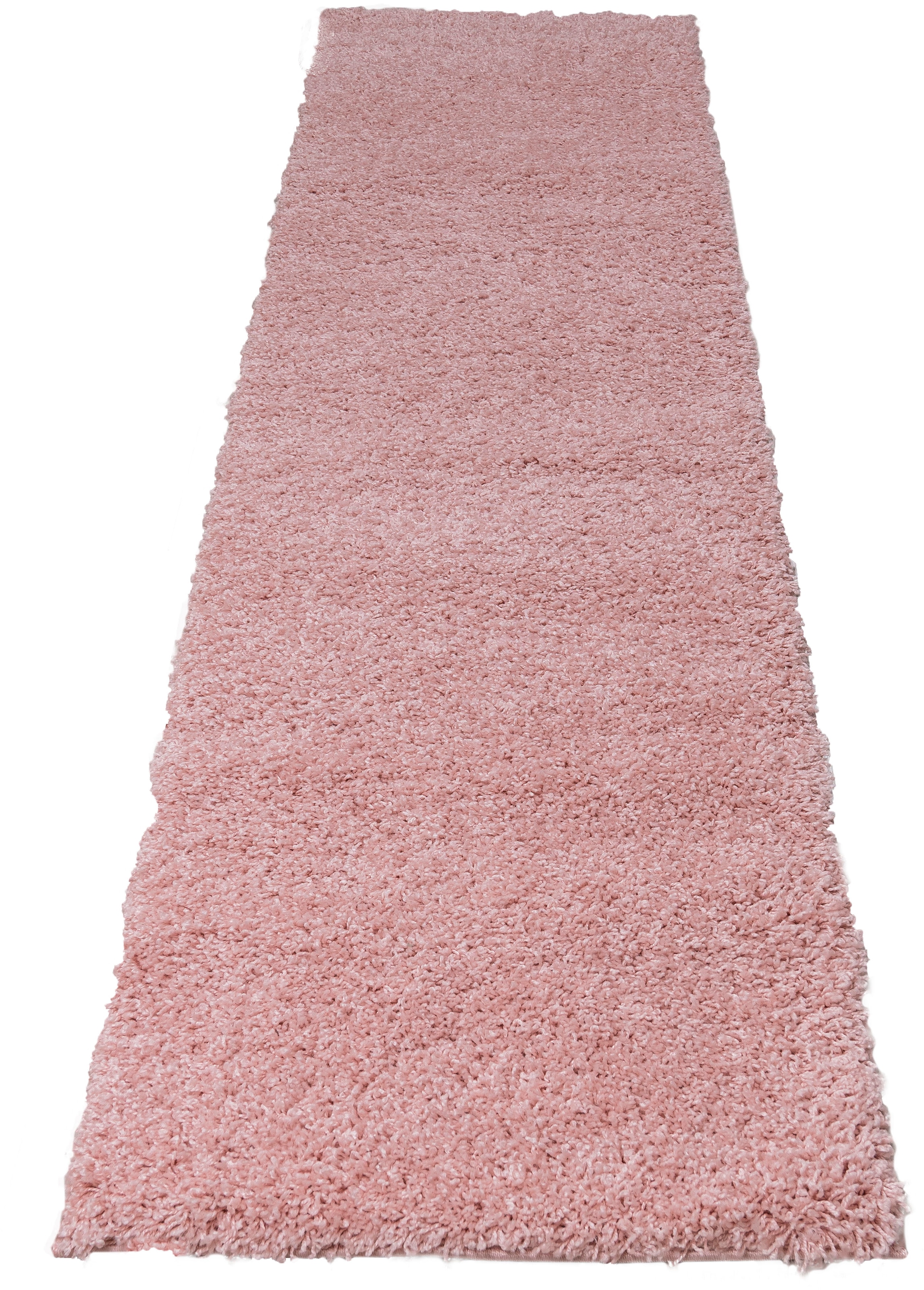 Bruno Banani Läufer »Shaggy Soft«, rechteckig, 30 mm Höhe, Läufer, Brücke, gewebt, Uni-Farben, besonders weich