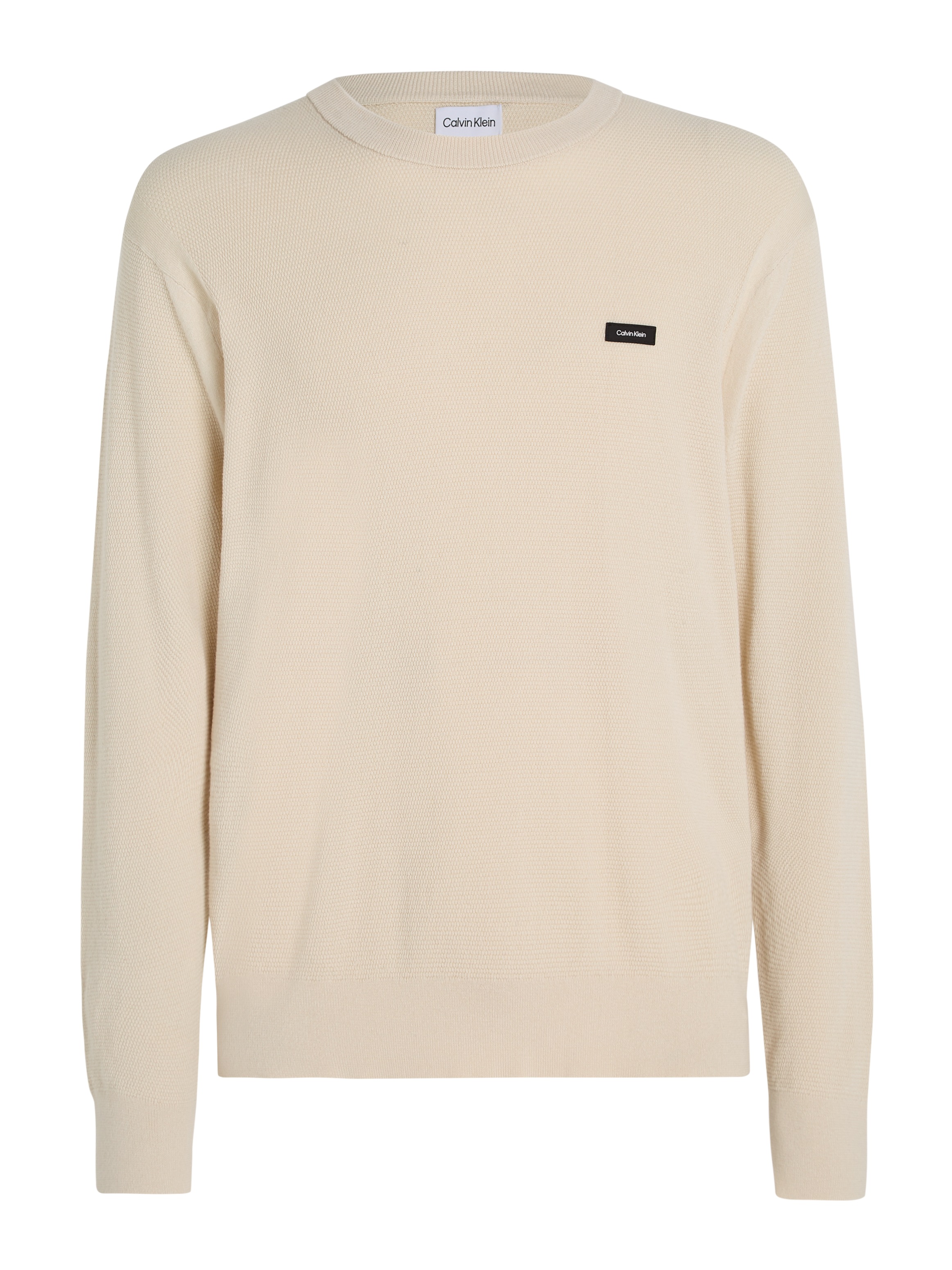 Calvin Klein Rundhalspullover »TEXTURED CN SWEATER«