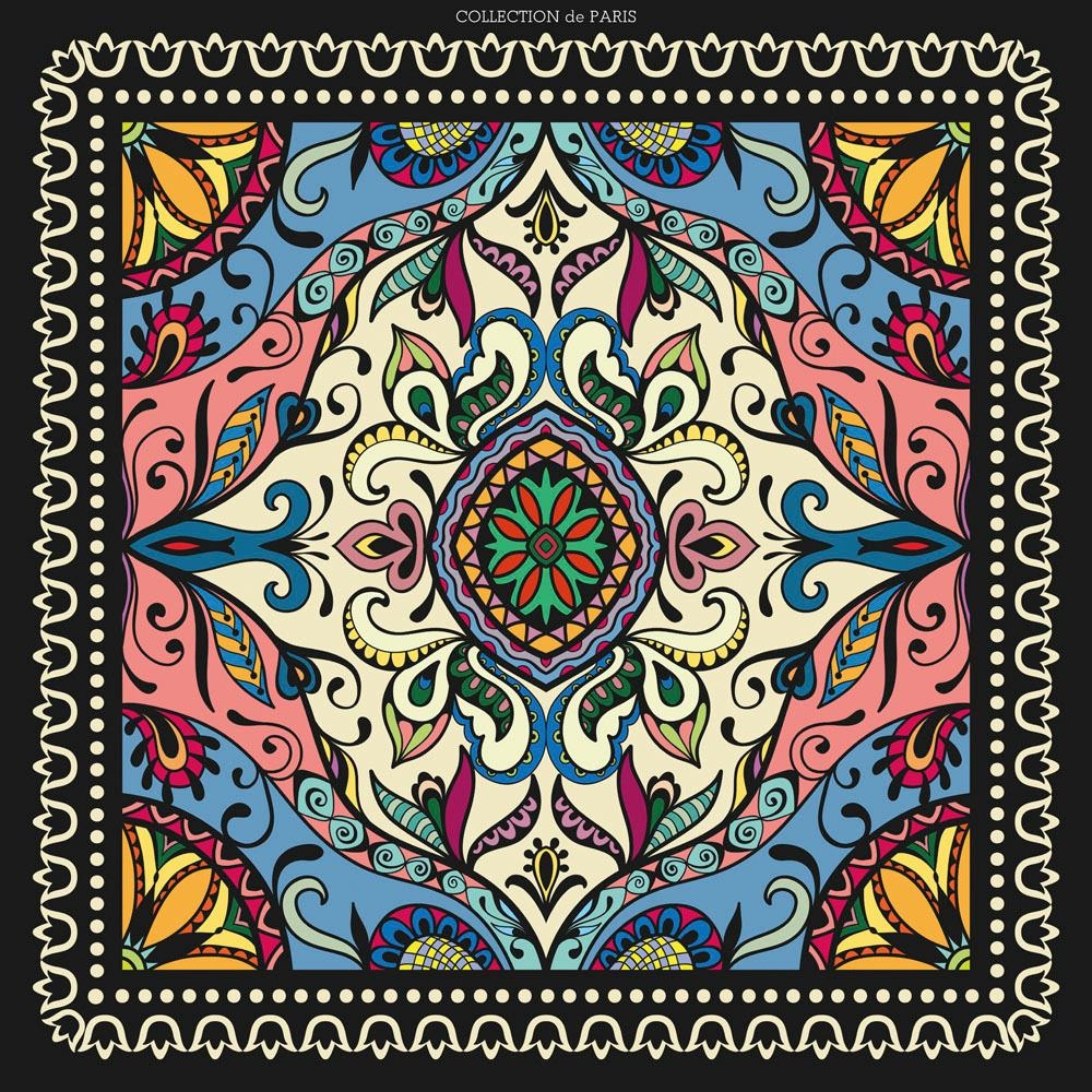 queence Dekokissen »»Ornament«,« Kissenhülle ohne Füllung, 1 Stück