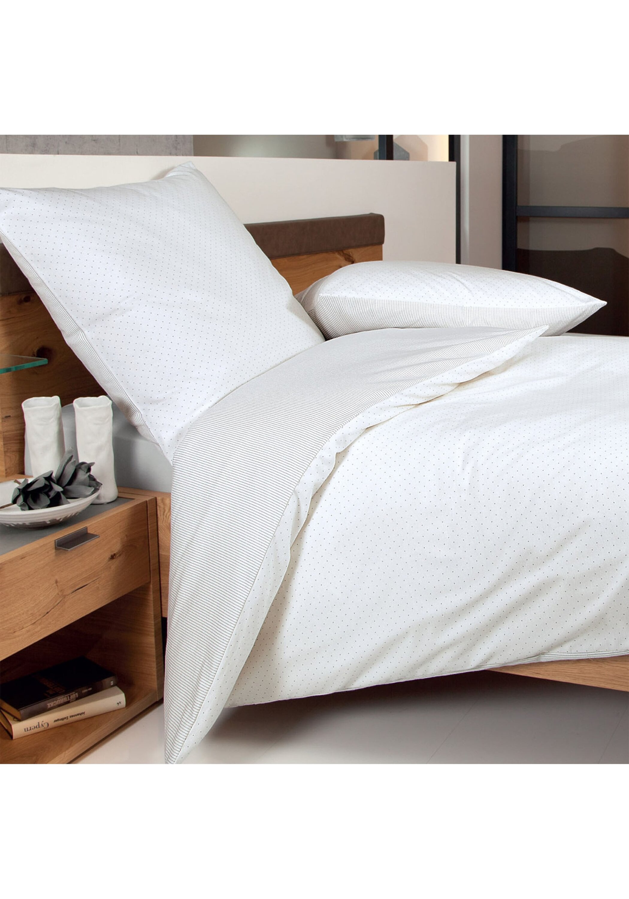 Janine Bettbezug »Bettwäsche DAVOS 1er Pack«