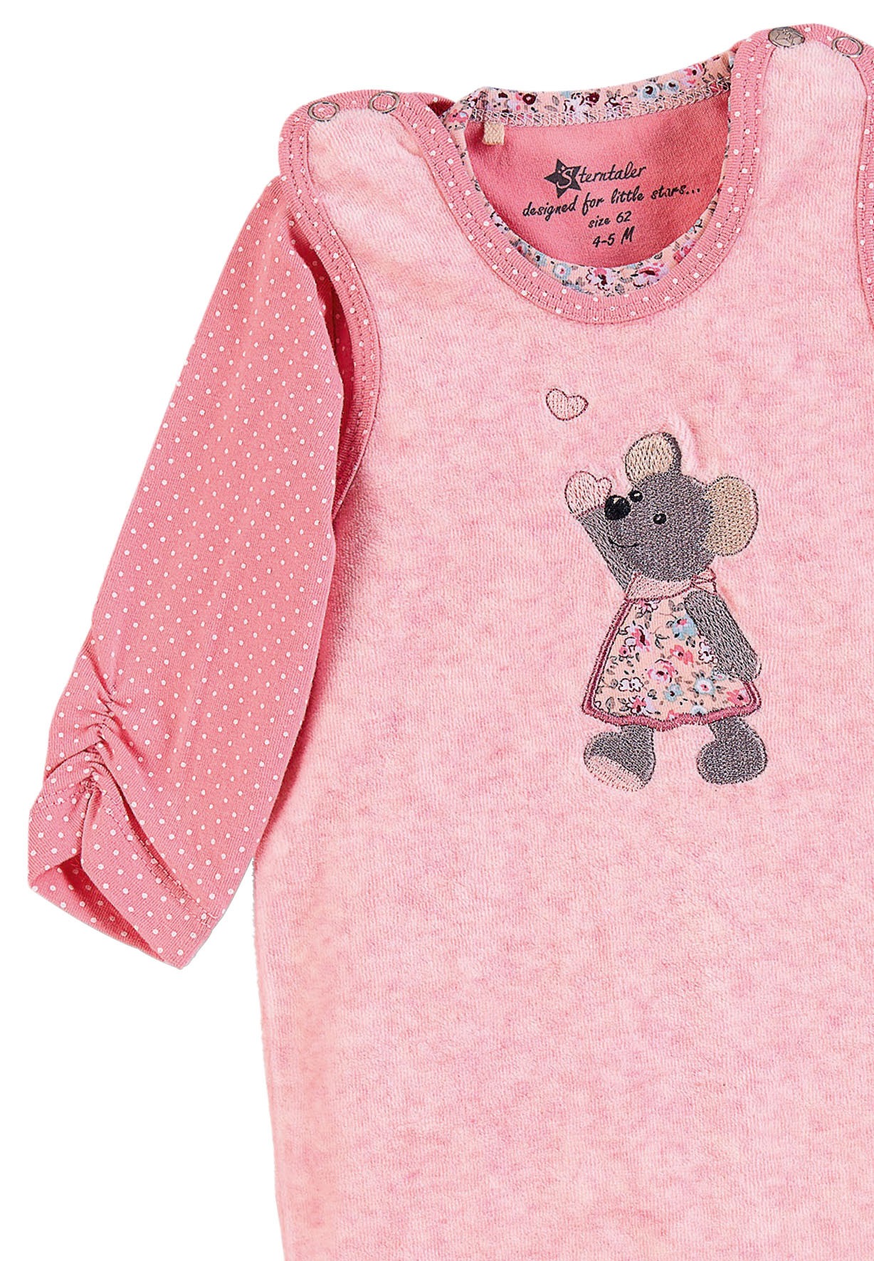 Sterntaler® Shirt & Hose »Strampler-Set Nicki Mabel«