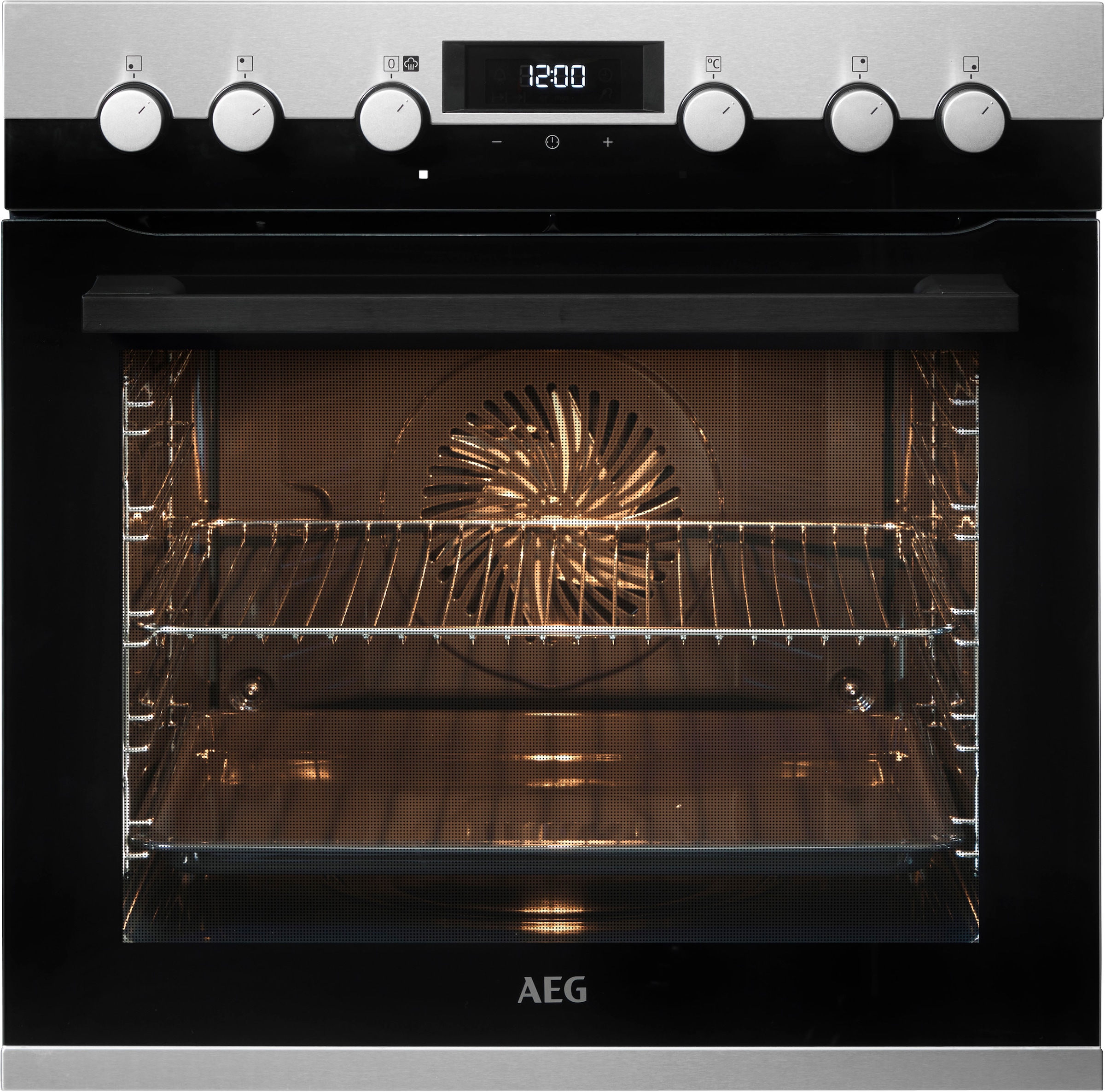 AEG Induktions Herd-Set »EEE45502BM«, Aqua Clean, Öko-Timer