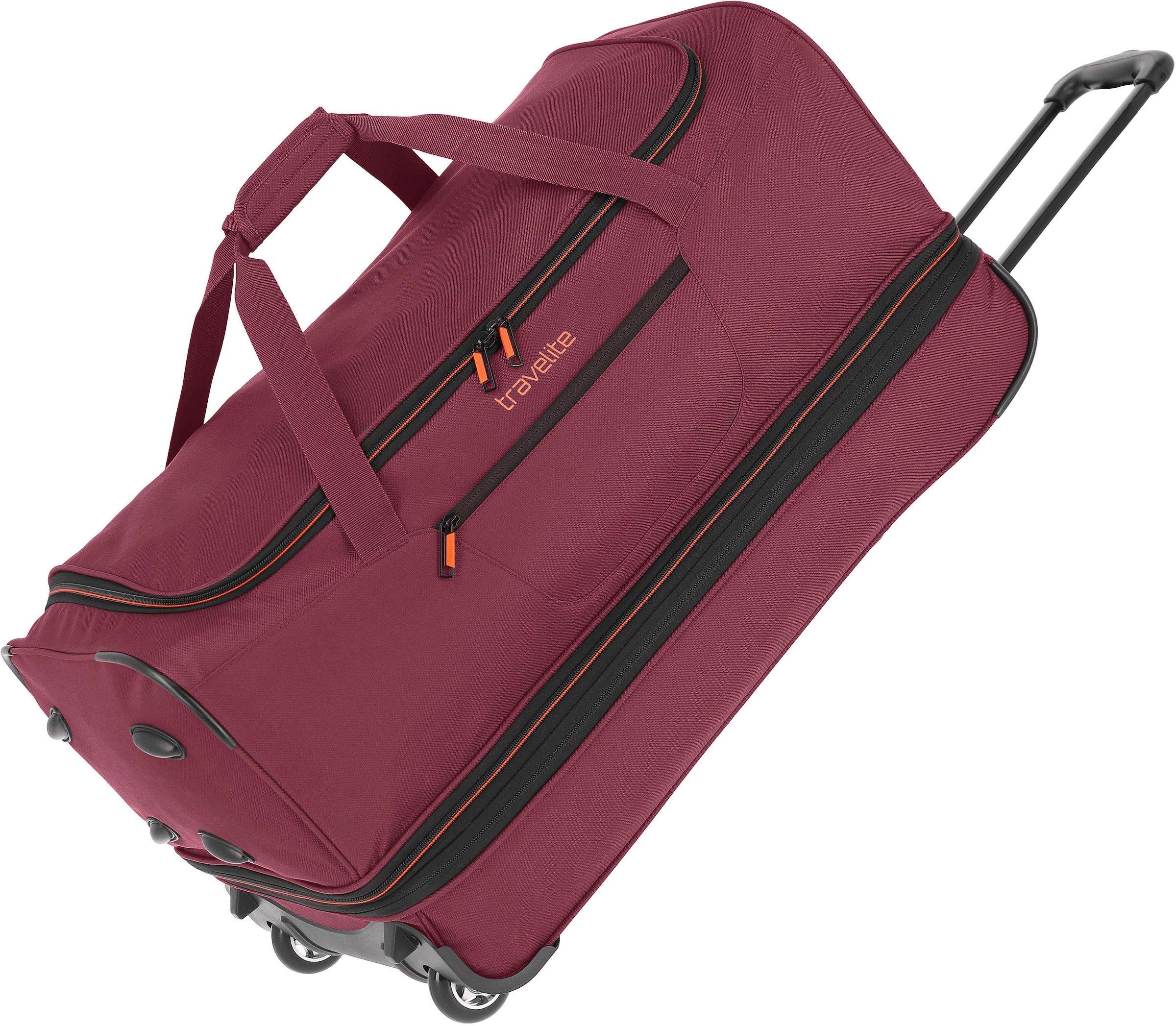 travelite Reisetasche »Basics, 70 bei bestellen cm, bordeaux«, mit OTTO Rollen
