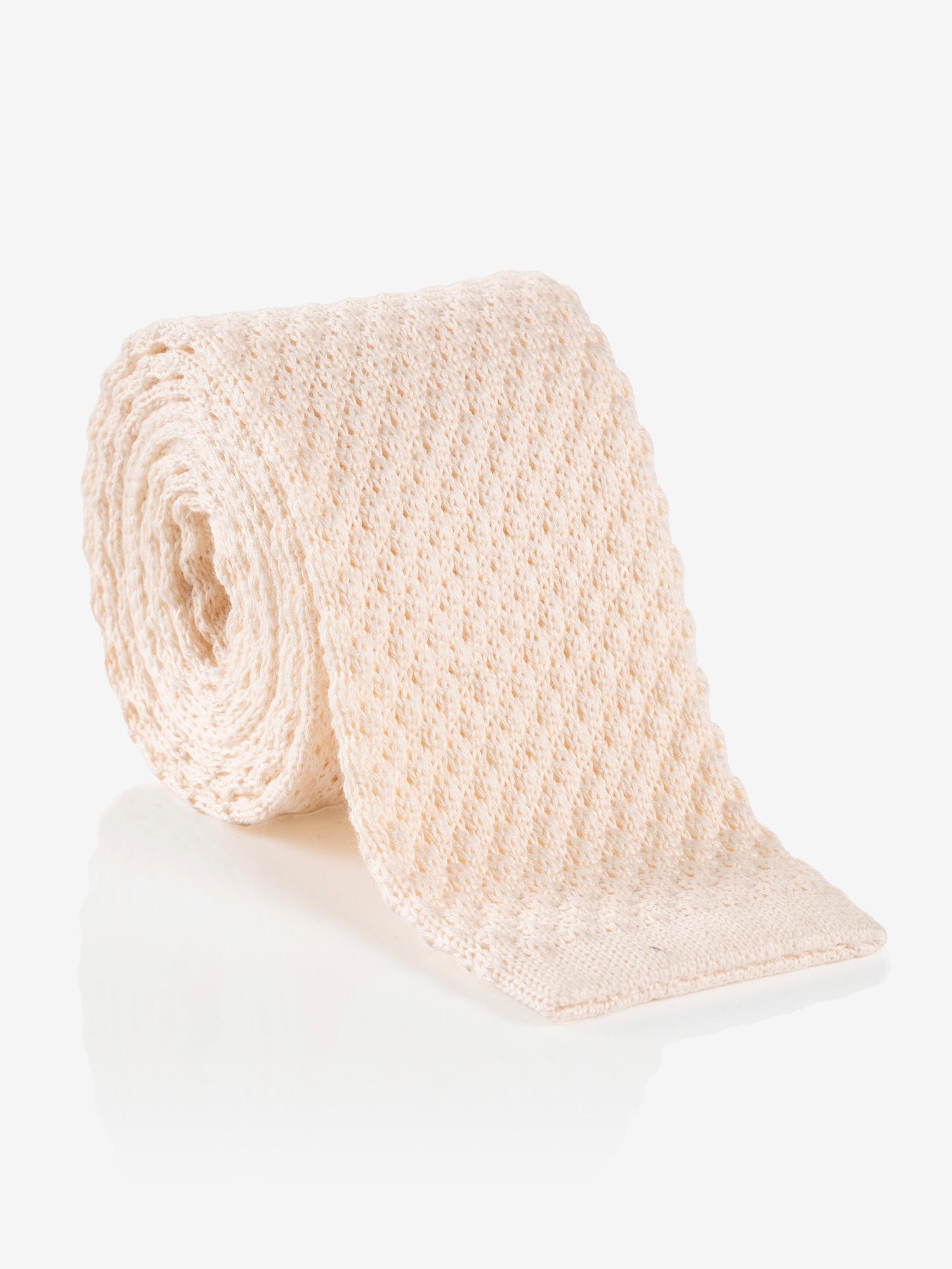 Cinque Herren Krawatte 1 Stk. tlg. mit stilvoller Maschenstruktur in beige