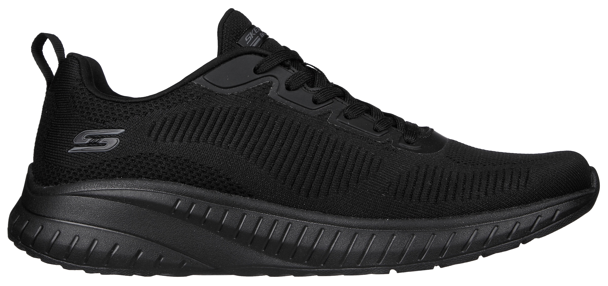 Skechers Sneaker »BOBS SQUAD CHAOS«, im monochromen Look, Freizeitschuh, Halbschuh, Schnürschuh