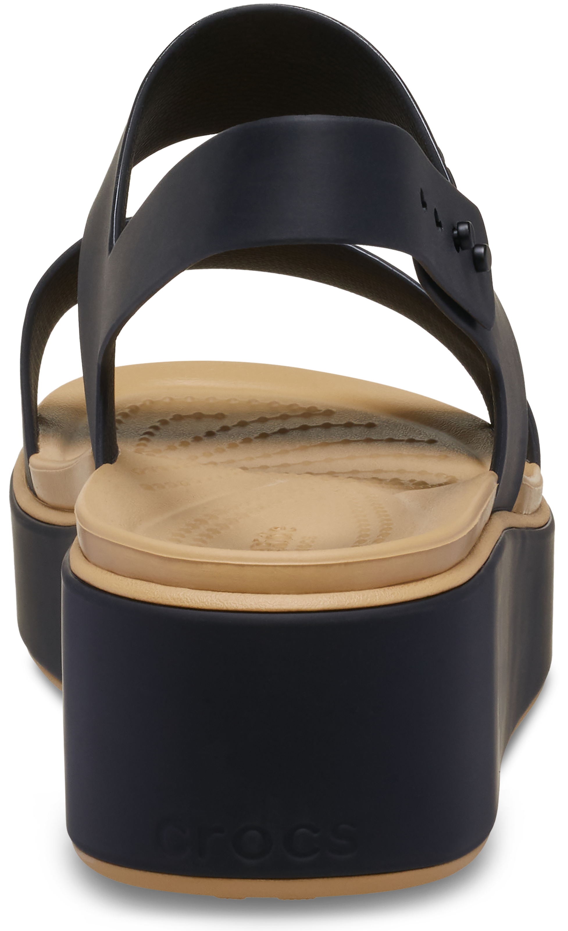 Crocs Plateausandale »Brooklyn Matte Wrap Low Wedge«  Sommerschuh, Sandalette, Riemchensandale mit Softfußbett