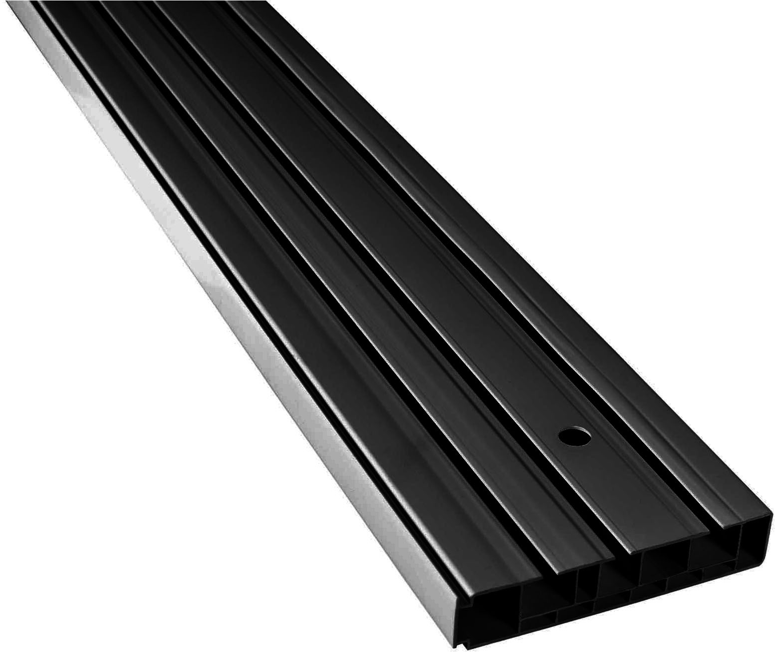 SN DECO GROUP Gardinenschiene »Vorhangschiene SH (1) mit Blende 5 cm« 3 läufig-läufig Fixmaß