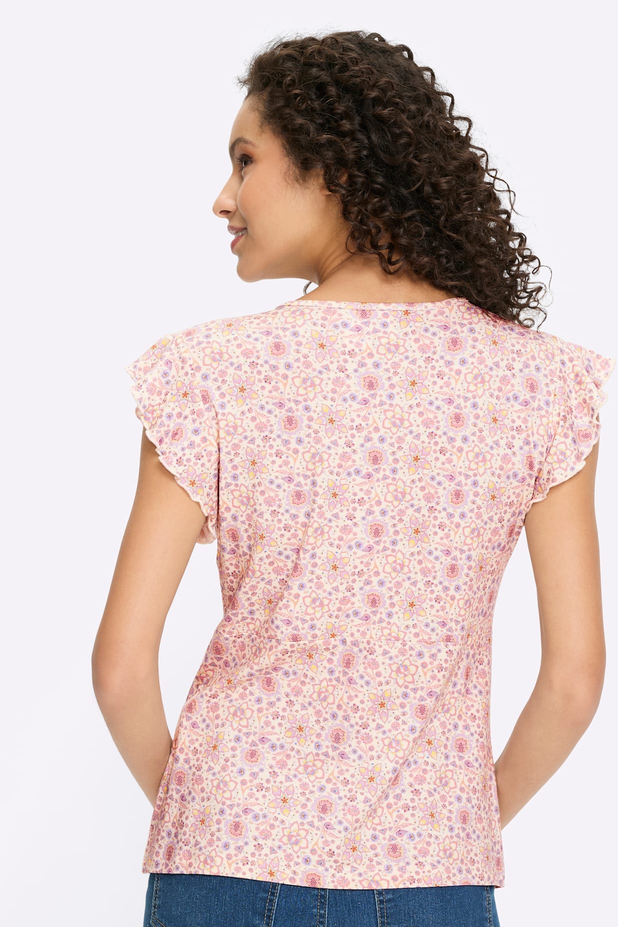 heine Kurzarmshirt »Druck-Shirt« 1 tlg.