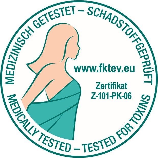 f.a.n. Schlafkomfort Nackenstützkissen »Latex Soft«, Füllung: Separates Innenkissen (100% Polypropylen) gefüllt mit Latexsticks (100% Latex), Bezug: Bezug: Doppeljersey uni (100% Polyester) auf kochfester Klimafaser (100% Polyester) gesteppt, (1 St.)