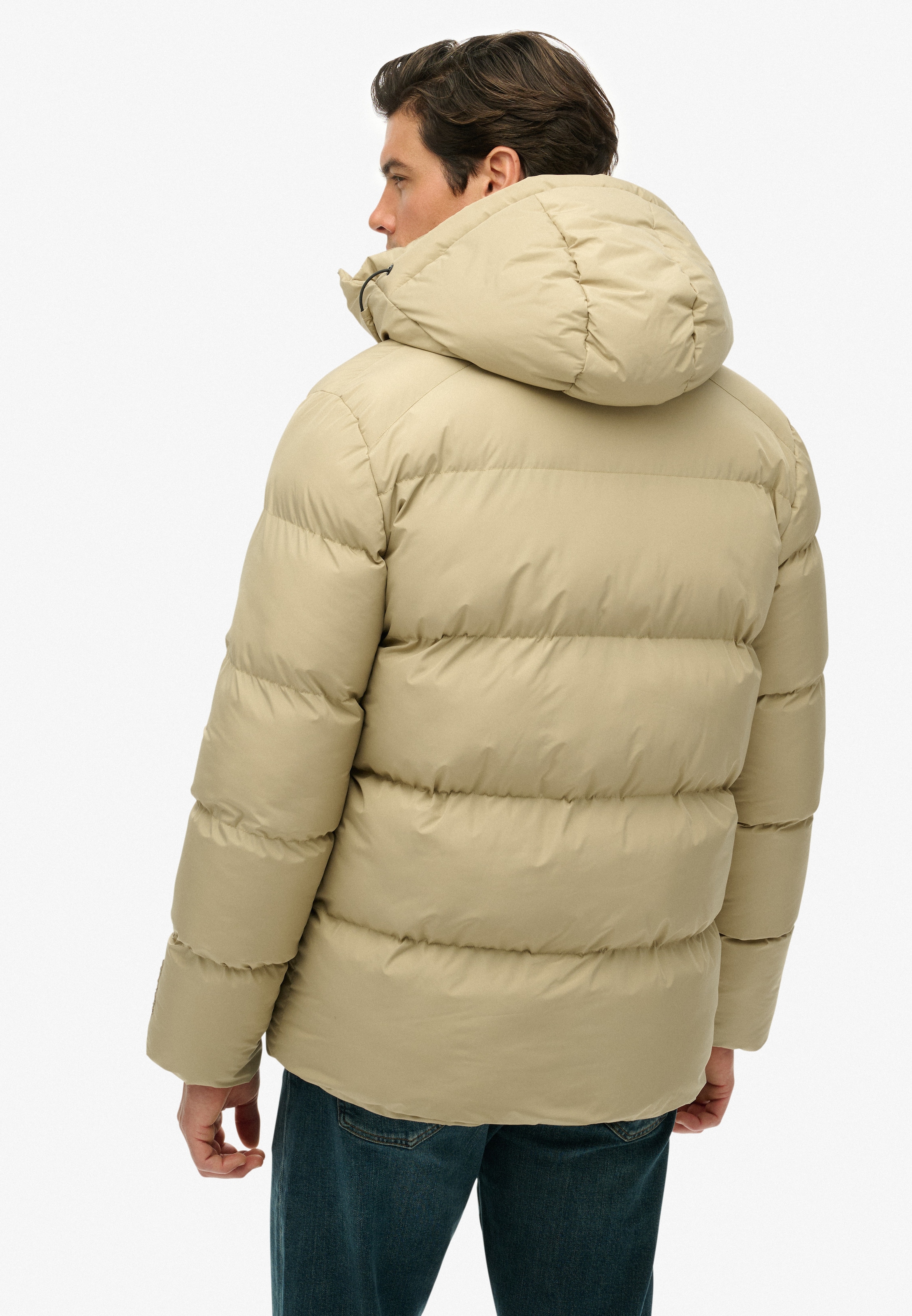 Superdry Steppjacke »HOODED 5 BAFFLE SPORTS PUFFER«, mit Kapuze