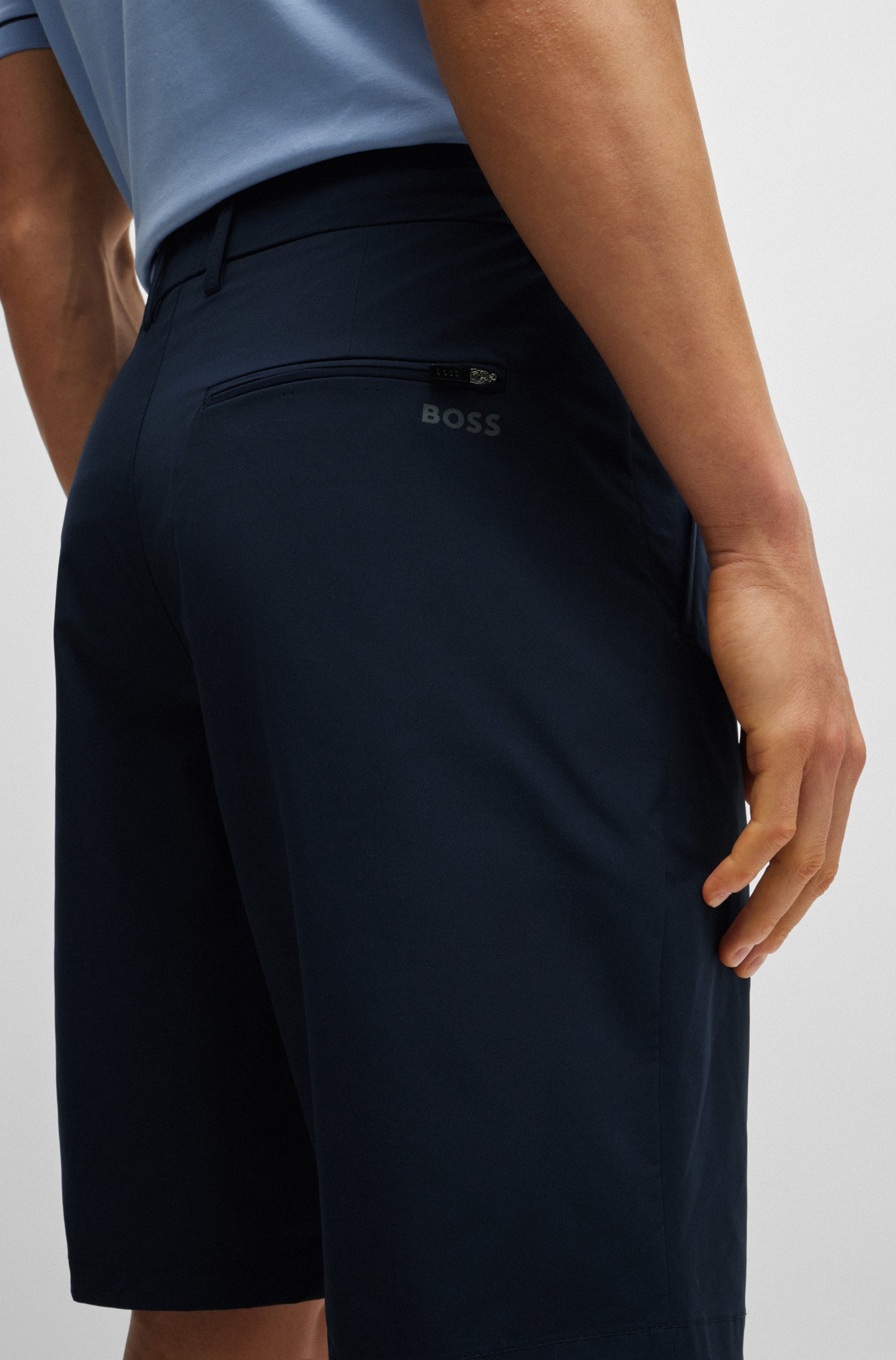 BOSS GREEN Shorts »S Speedflex«, in klassischer Form