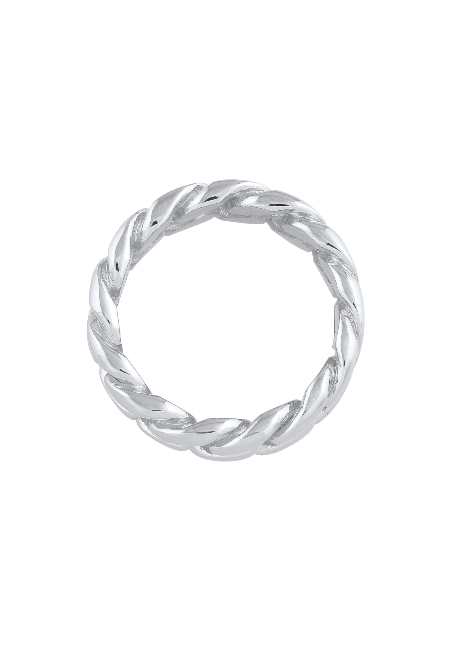 Elli Silberring »Ring Bandring Chunky Chain Glieder Trend 925 Silber«